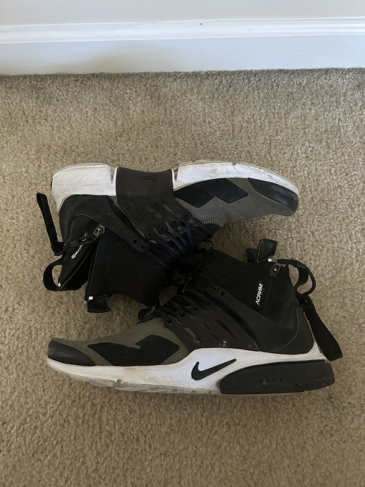 Acronym × Nike Nike Acronym Presto Olive Size US 8.5 / EU 41-42 - 3 Thumbnail