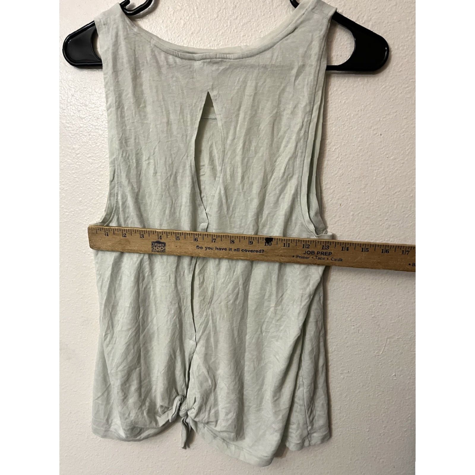 Vintage VINTAGE Victoria Sport Tank Shirt Womens S Blue Open Back Sleeveless Activewear Casual 90s Floridian Beach Hip Hop City Sports Size ONE SIZE - 4 Thumbnail