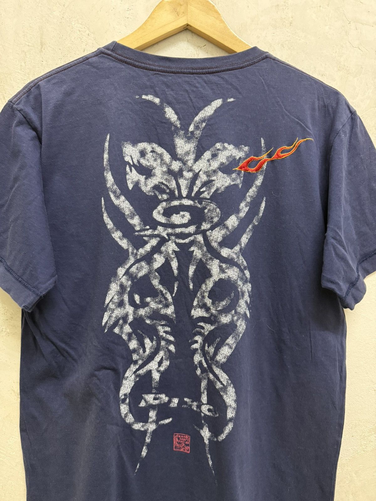 Japanese Brand Faded Piko Hawaiian Longboard Surfwear Size US L / EU 52-54 / 3 - 2 Thumbnail