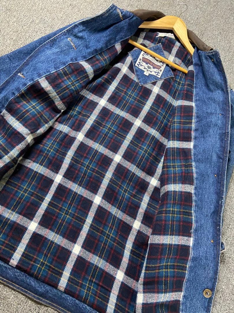 Japanese Brand Vintage OTELLO PELLE Denim Jacket (192) Size US S / EU 44-46 / 1 - 6 Thumbnail