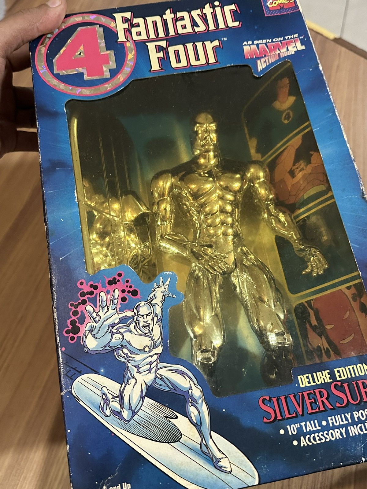 Marvel Comics VINTAGE UNBOXING DELUXE EDITION SILVER SURFER 10inch Size ONE SIZE - 7 Thumbnail