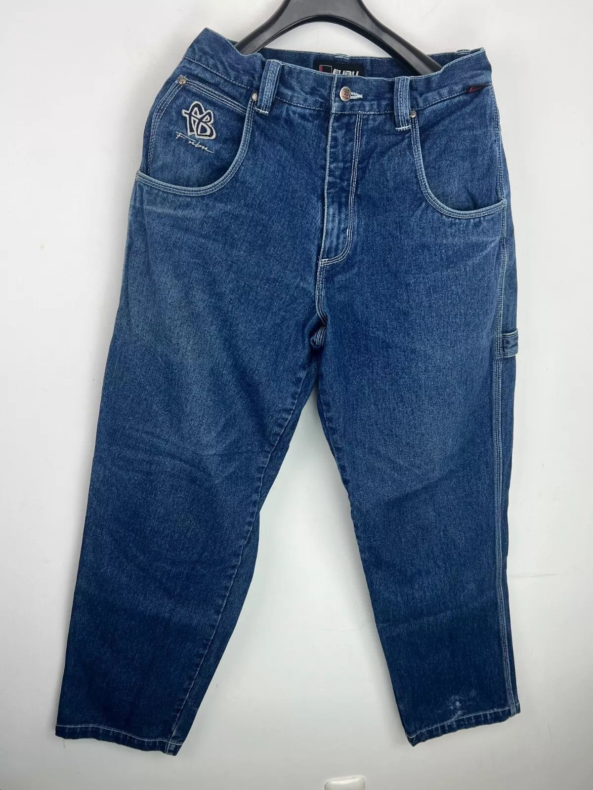 Fubu FUBU jeans, blue vintage baggy jeans 90s 32 Size US 32 / EU 48 - 21 Thumbnail