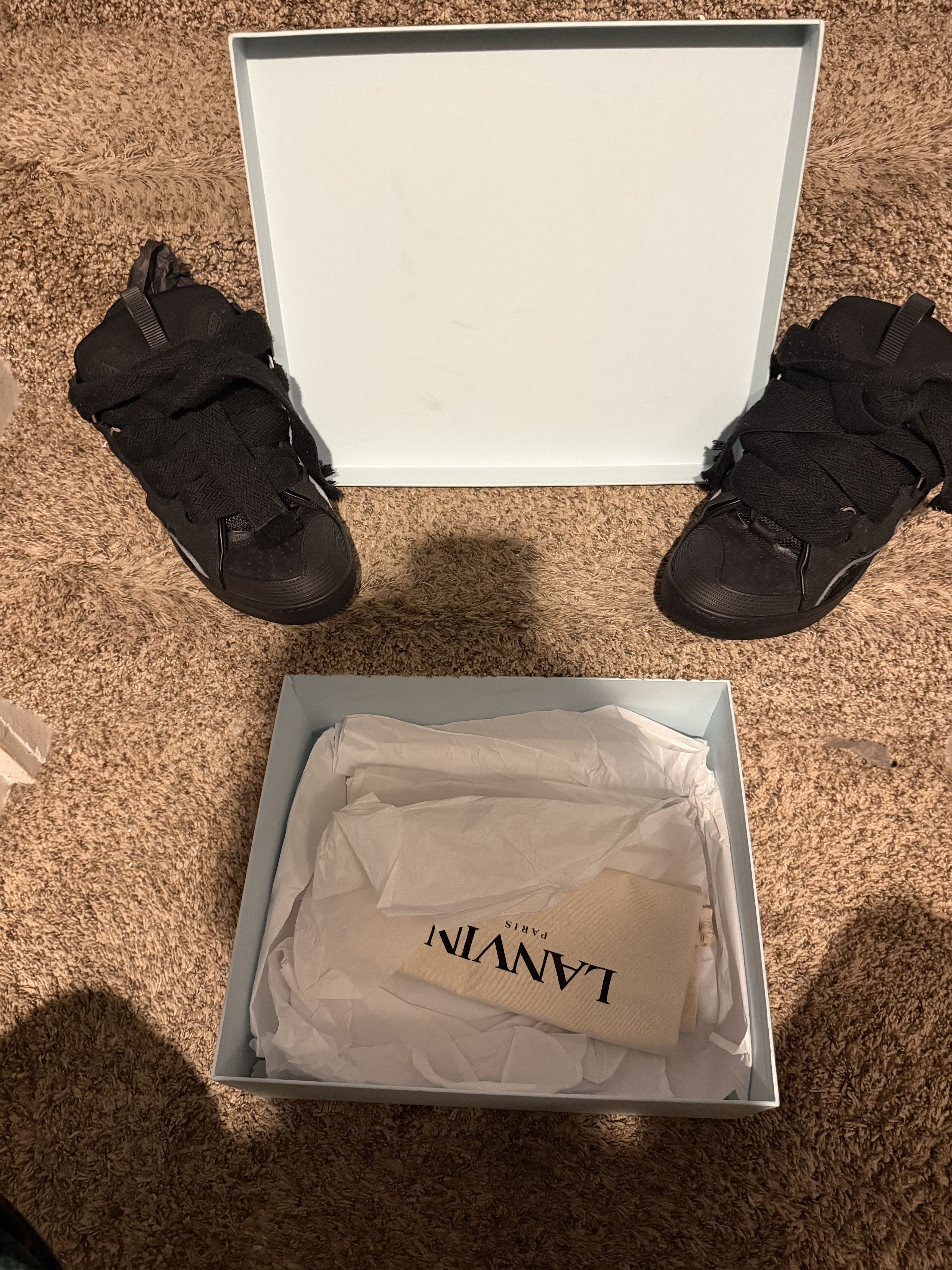 Lanvin Lanvin curb all black Size US 11 / EU 44 - 5 Thumbnail
