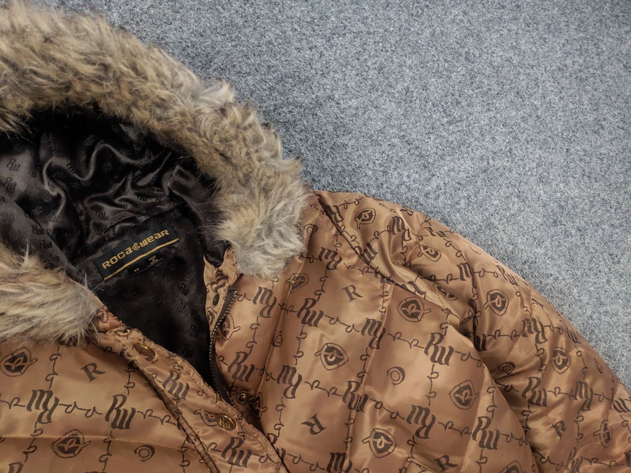 Rocawear Vintage y2k Rocawear Fur Cropped Jacket LGB if six was nine Size XS / US 0-2 / IT 36-38 - 5 Thumbnail