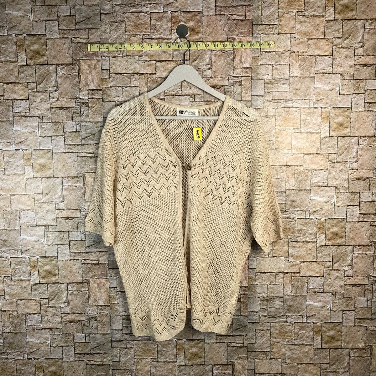 Homespun Knitwear × Japanese Brand Graziosa Superio Brown Cardigan #A869 Size M / US 6-8 / IT 42-44 - 1 Thumbnail