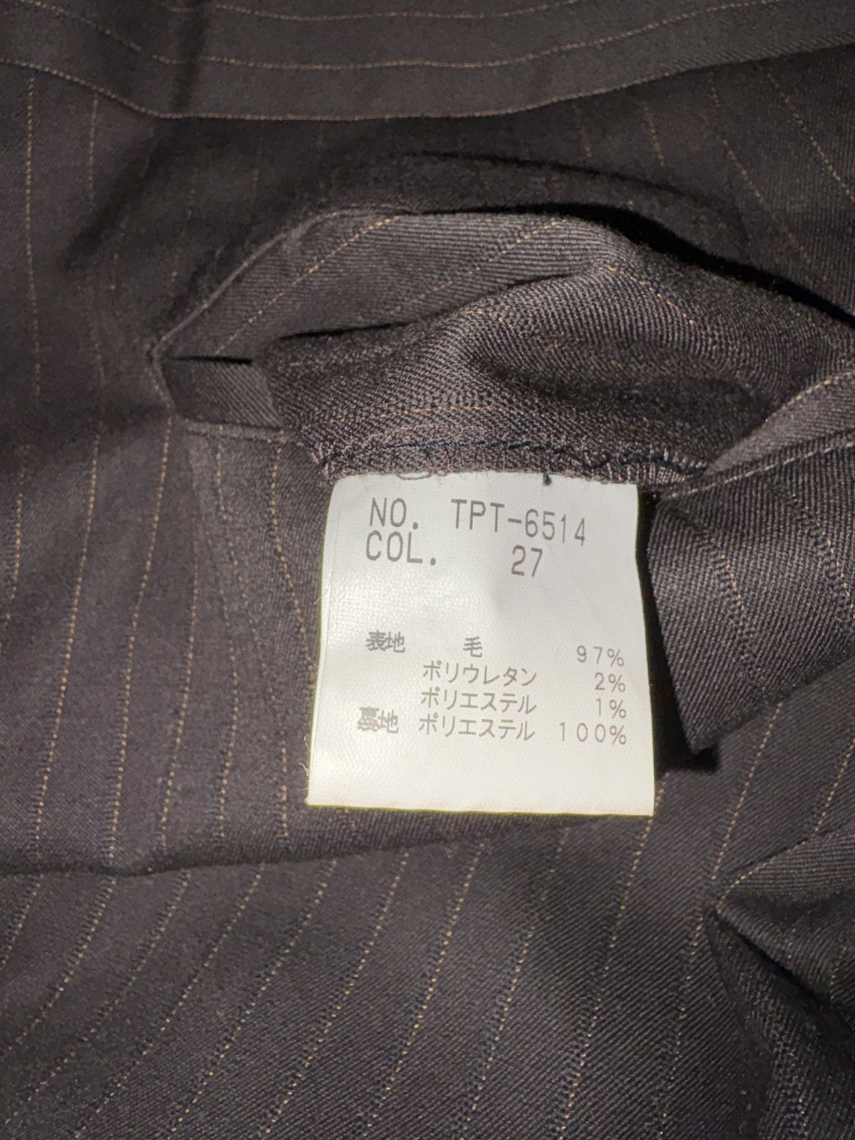 Tornado Mart Tornado Mart Flared Pinstripe Trousers Size US 28 / EU 44 - 6 Thumbnail