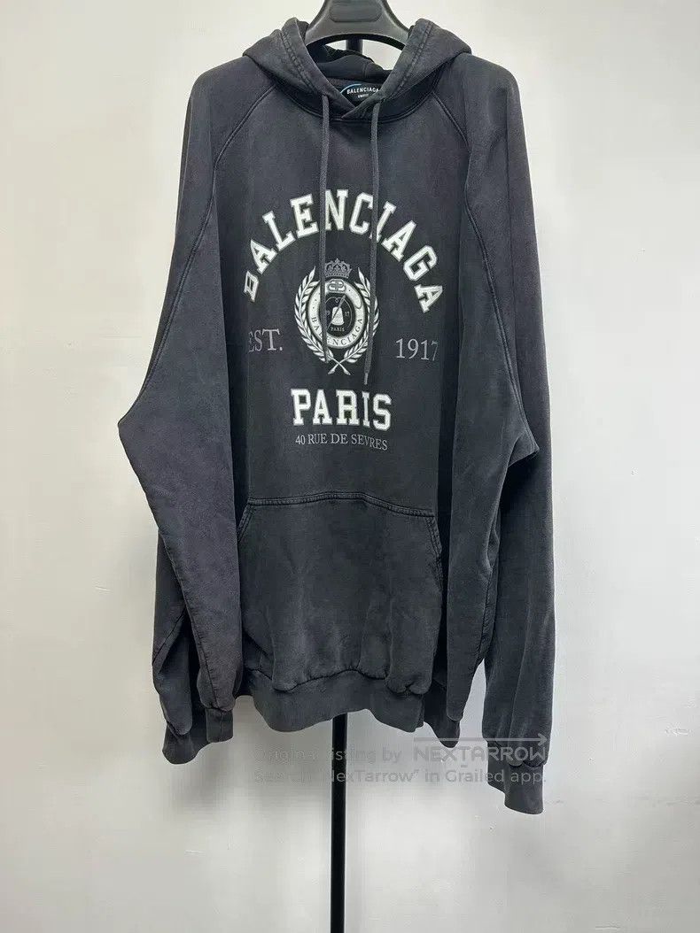 Balenciaga Balenciaga Letter Printed Sweatshirt Size US L / EU 52-54 / 3 - 1 Thumbnail
