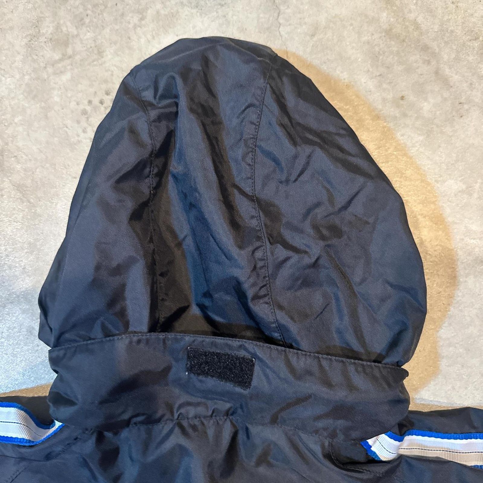 Nike VTG Y2K Black Nike Silver Tag Half-Zip Windbreaker Jacket Size US XXL / EU 58 / 5 - 7 Thumbnail