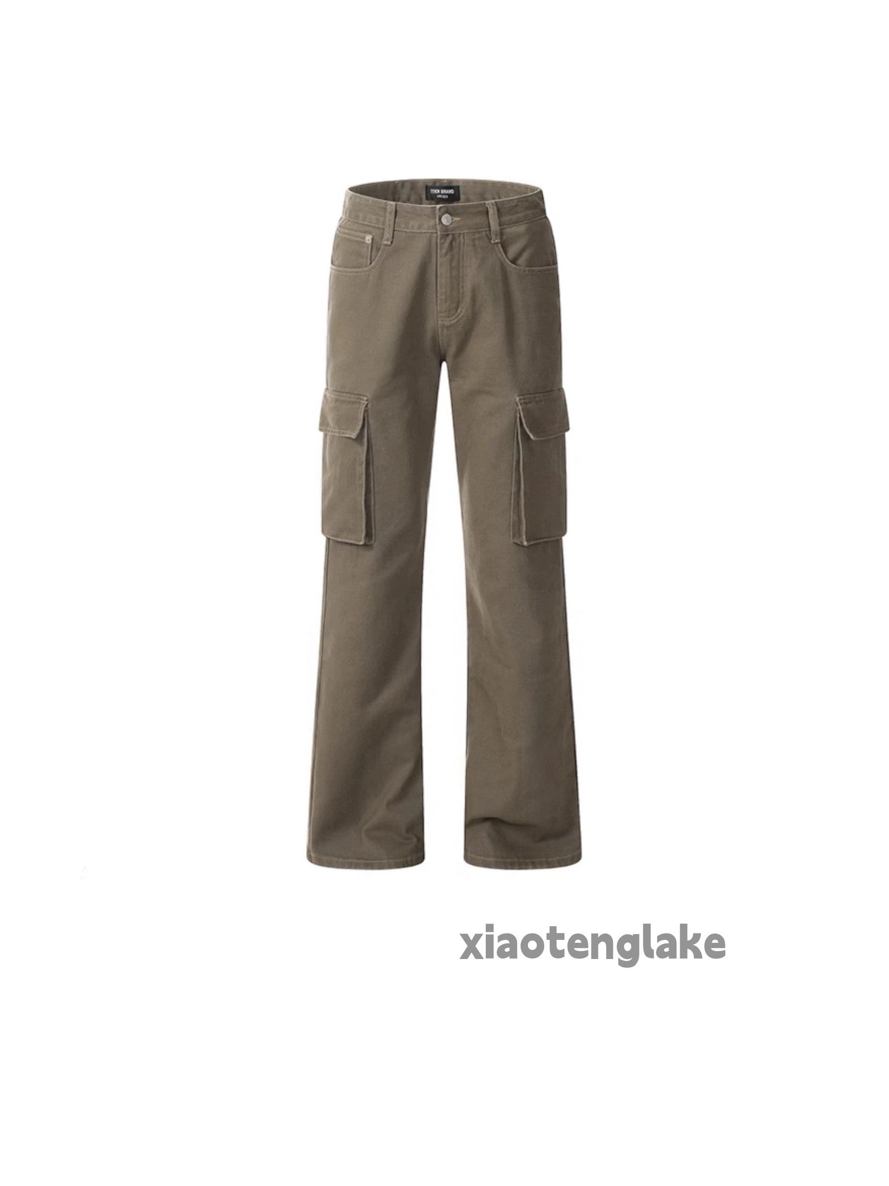 Designer × Japanese Brand × Vintage washed faded cleanfit yuppie utility bootcut flared pants Size US 32 / EU 48 - 3 Thumbnail