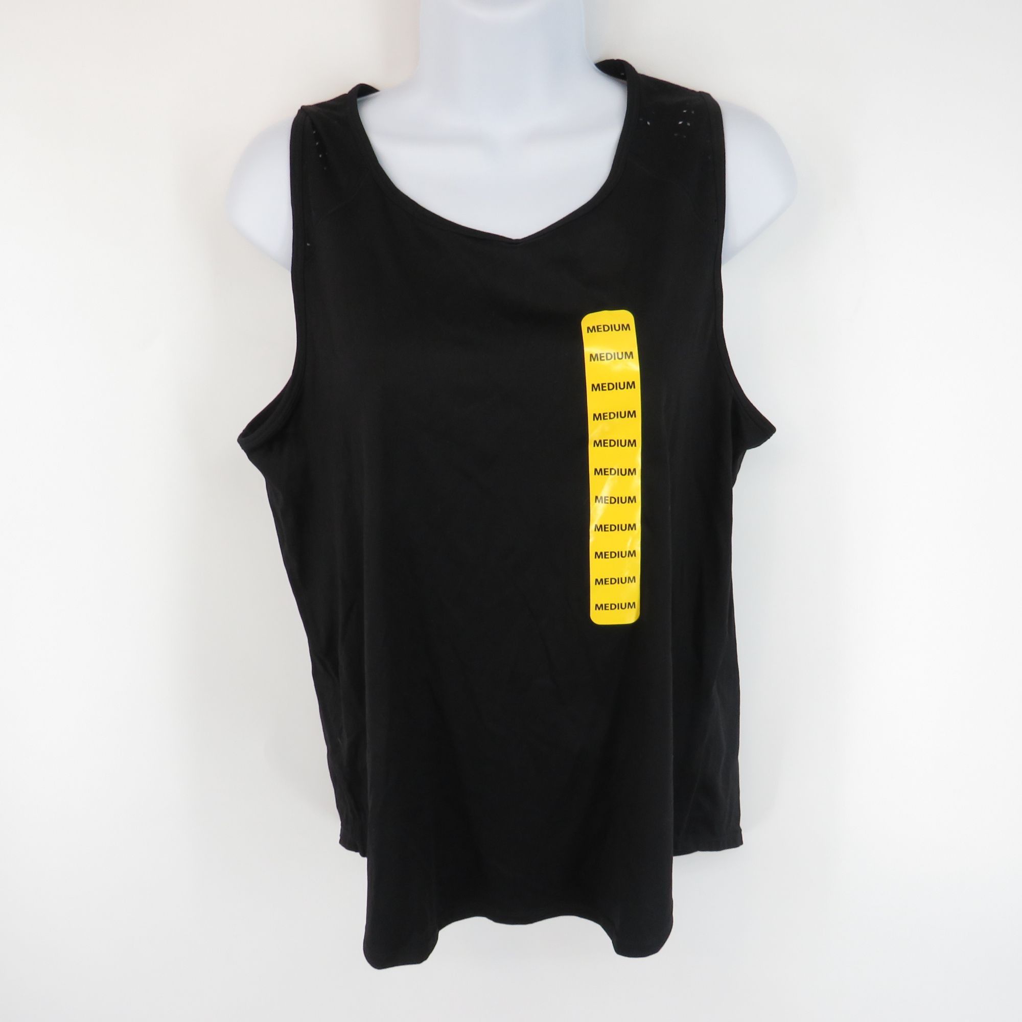 Other Members Mark Medium Black Sleeveless Tank Top NWT $ Size M / US 6-8 / IT 42-44 - 1 Thumbnail