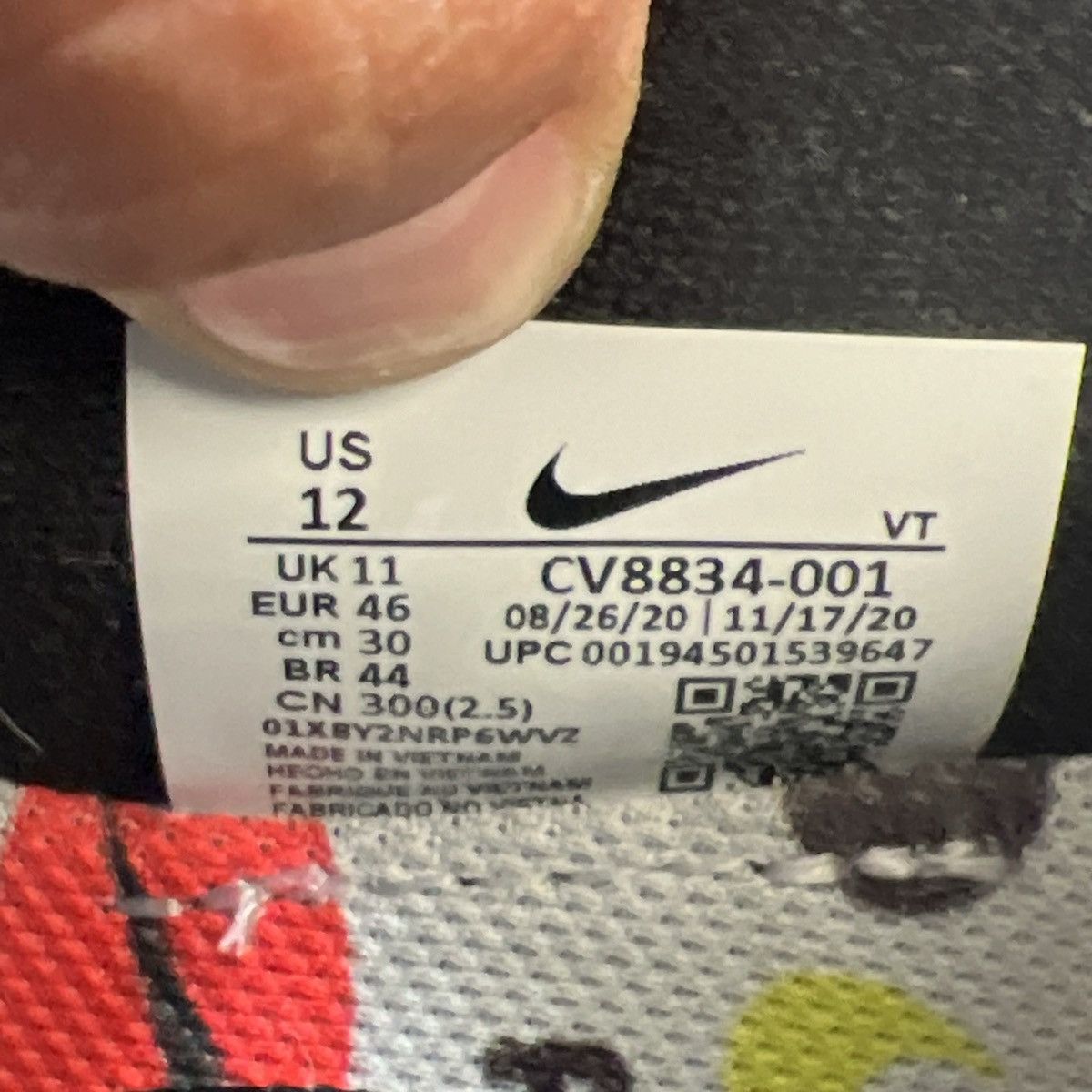 Nike Air max zephyr evolution of icon Size US 12 / EU 45 - 9 Thumbnail