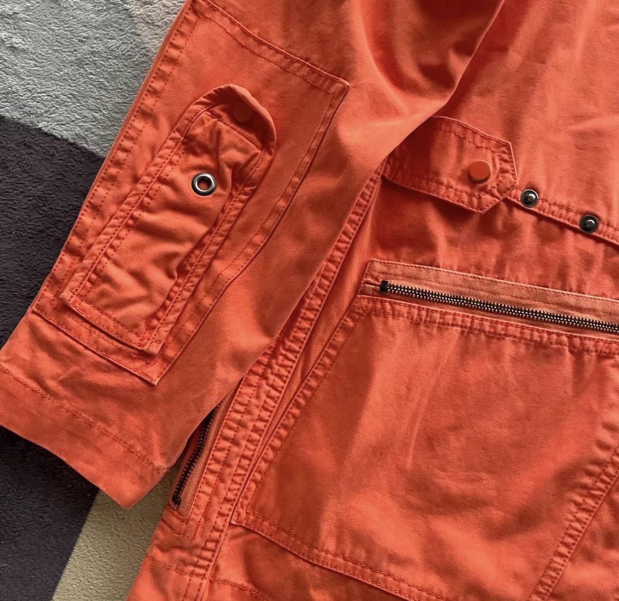 Polo Ralph Lauren Ralph Lauren Polo Orange Air Force Bomber Jacket K22 Size US S / EU 44-46 / 1 - 4 Thumbnail
