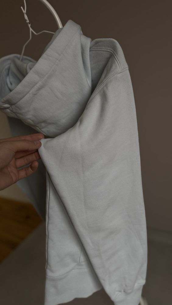 Acne Studios Acne Womens Ferris Face Floragatan Baby Blue Hoodie Size M / US 6-8 / IT 42-44 - 6 Thumbnail