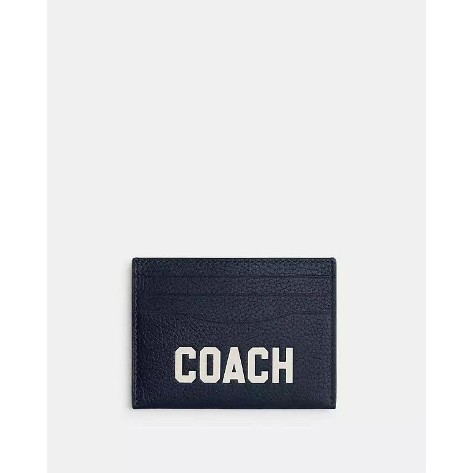 Coach NWT Coach Card Case Coach Graphic Leather Dark Navy cp275 Size ONE SIZE - 4 Thumbnail