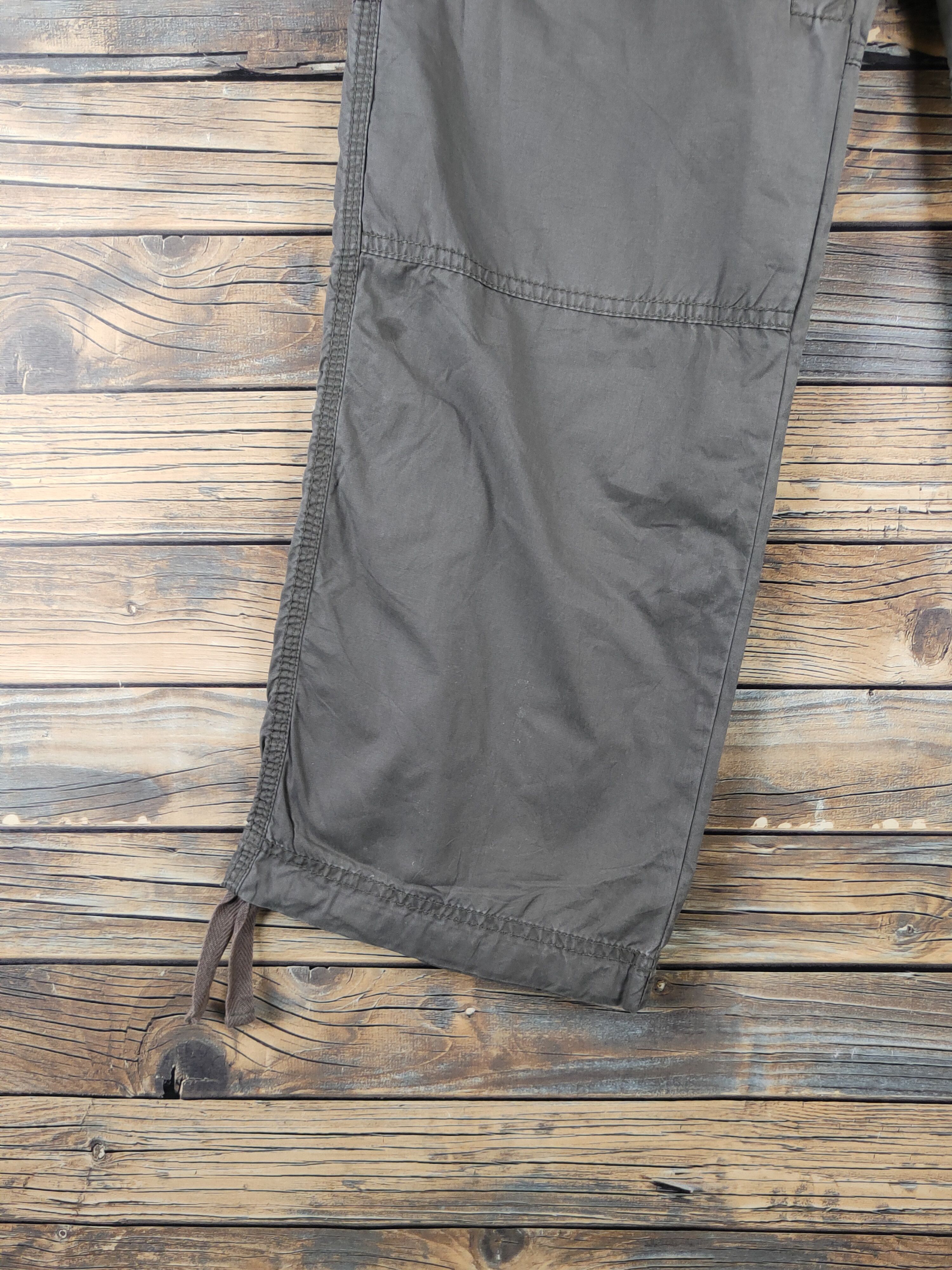 Japanese Brand DL Green Multipocket utility Tactical Cargo Pants #493 Size US 30 / EU 46 - 4 Thumbnail