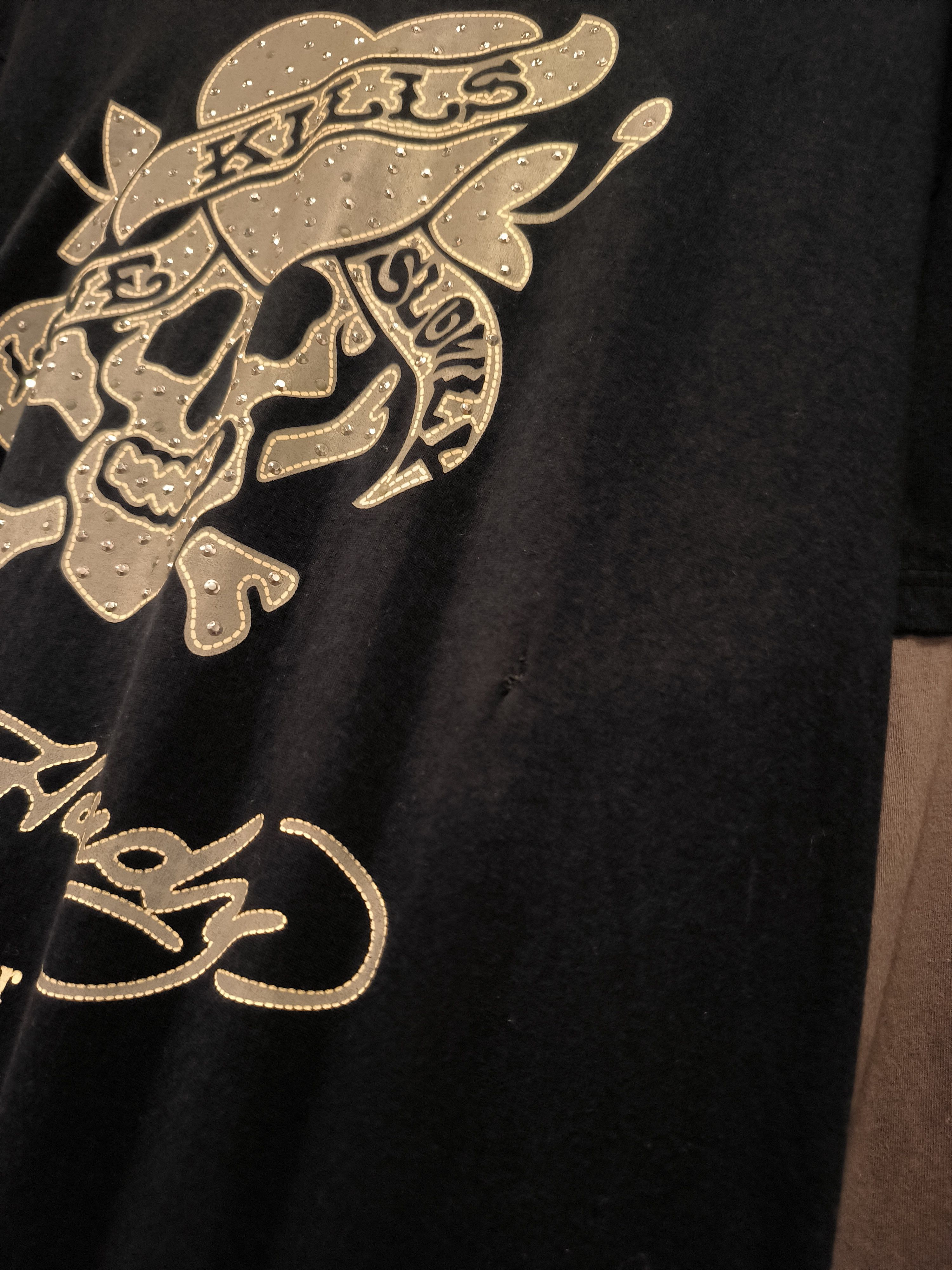 Ed Hardy × Vintage Vintage Ed Hardy Long Sleeve Hoodie Big Logo Size US M / EU 48-50 / 2 - 8 Thumbnail
