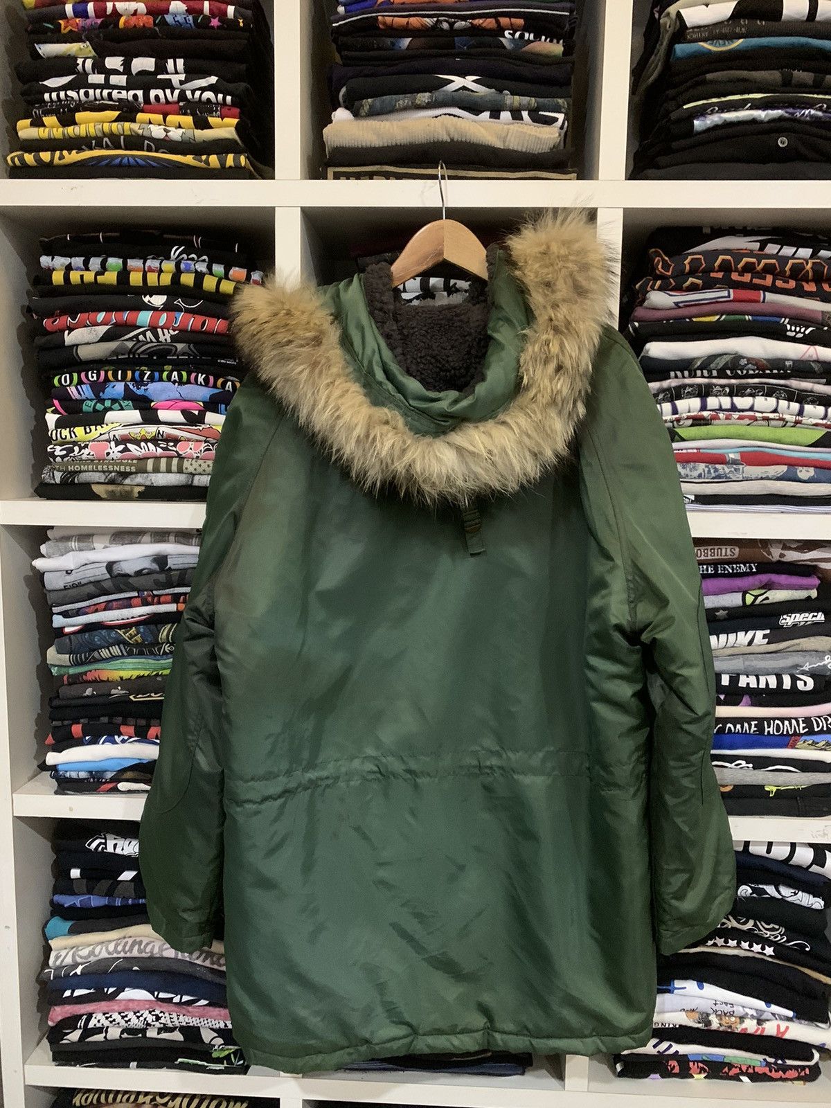 Japanese Brand Circumcise Skateboards Fur Hoodie Parka Size US XL / EU 56 / 4 - 13 Thumbnail