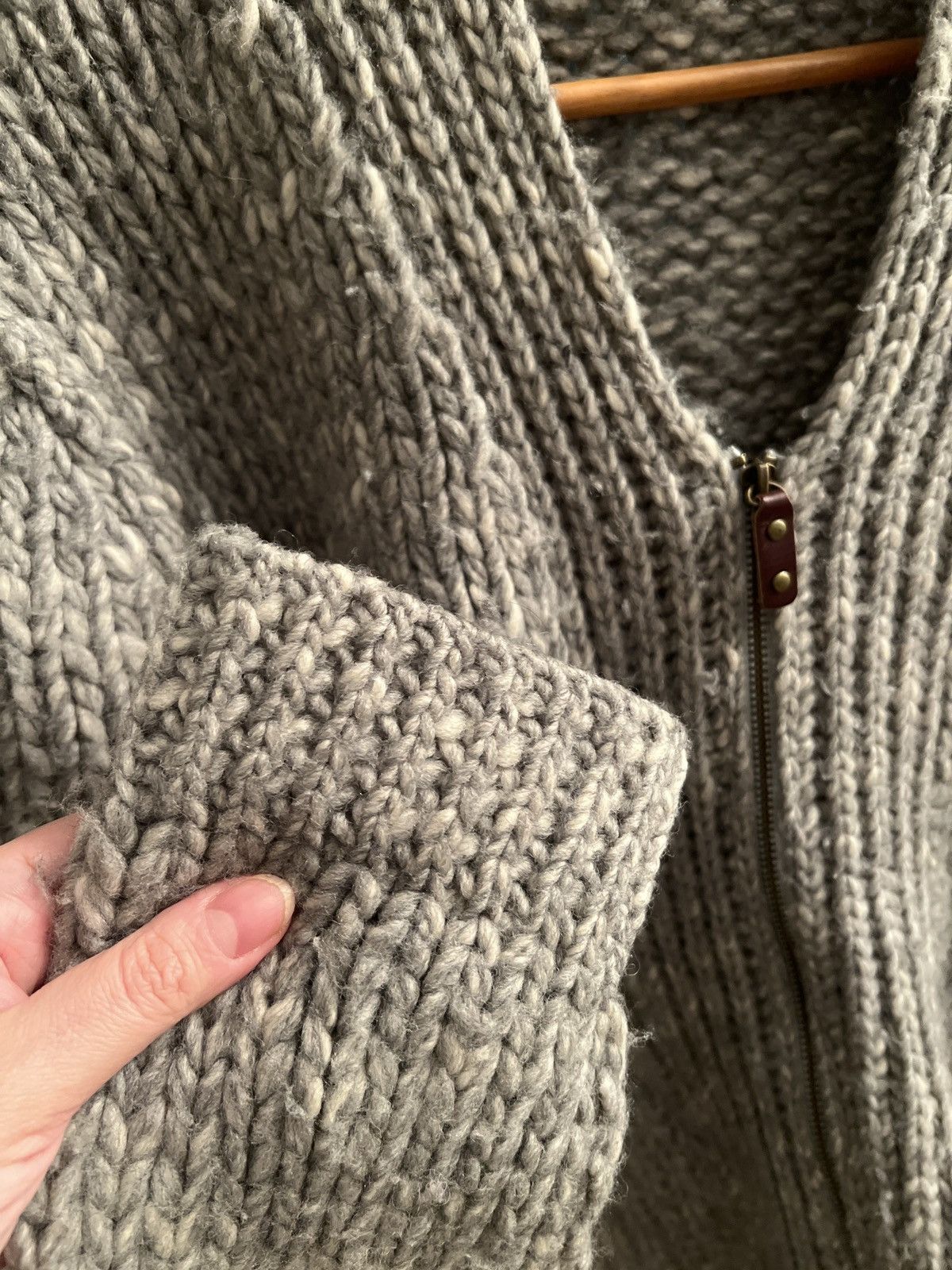 Simon Miller Simon Miller Heavyweight Knit Wool Zip Up Sweater Size US M / EU 48-50 / 2 - 3 Thumbnail
