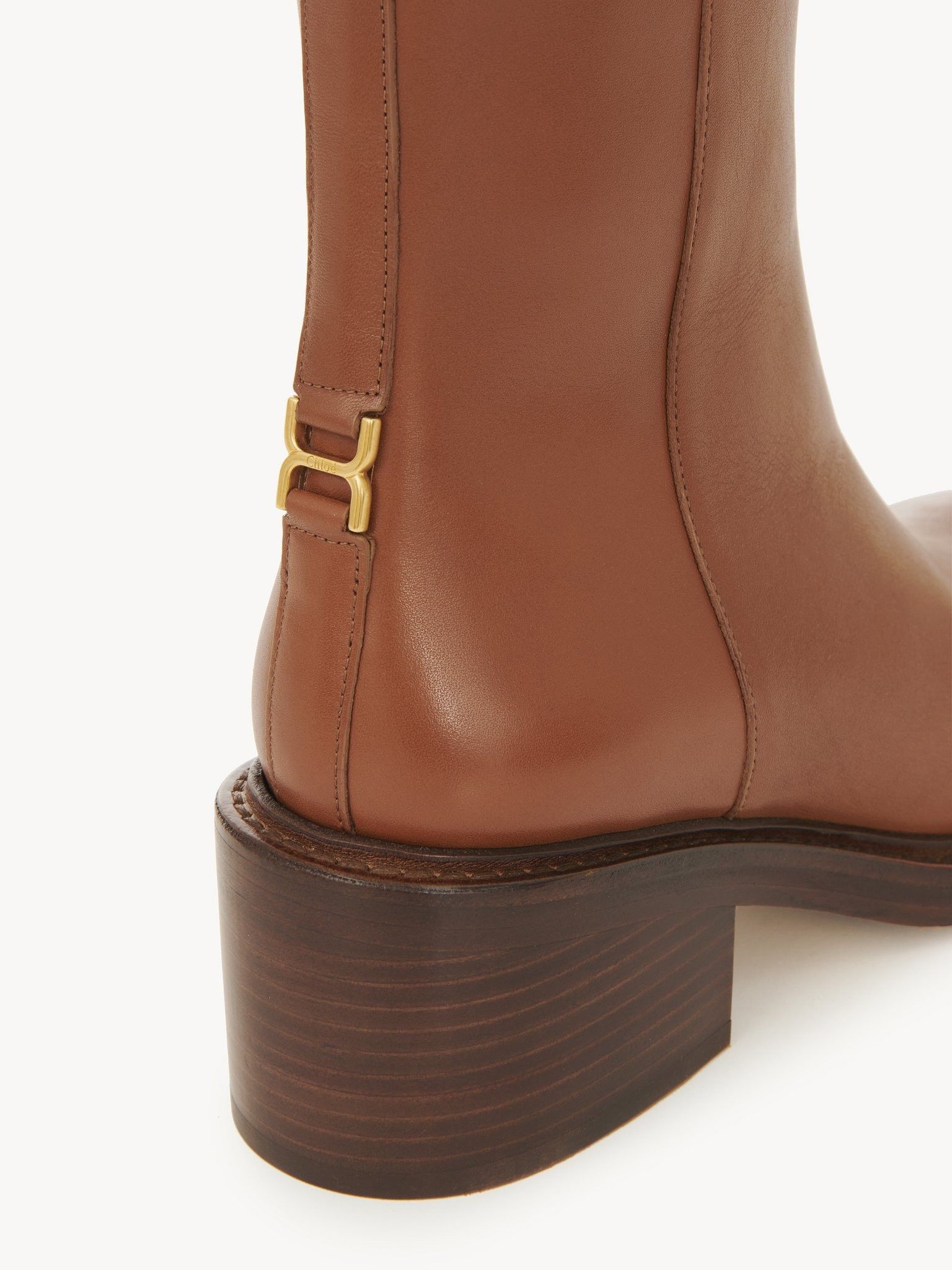 Chloe oc11z0525 Marcie Heeled Boots in Brown Size US 7 / IT 37 - 5 Thumbnail