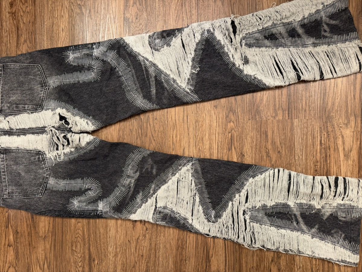Who Decides War Who Decides War Black Denim Jeans Size US 32 / EU 48 - 5 Thumbnail