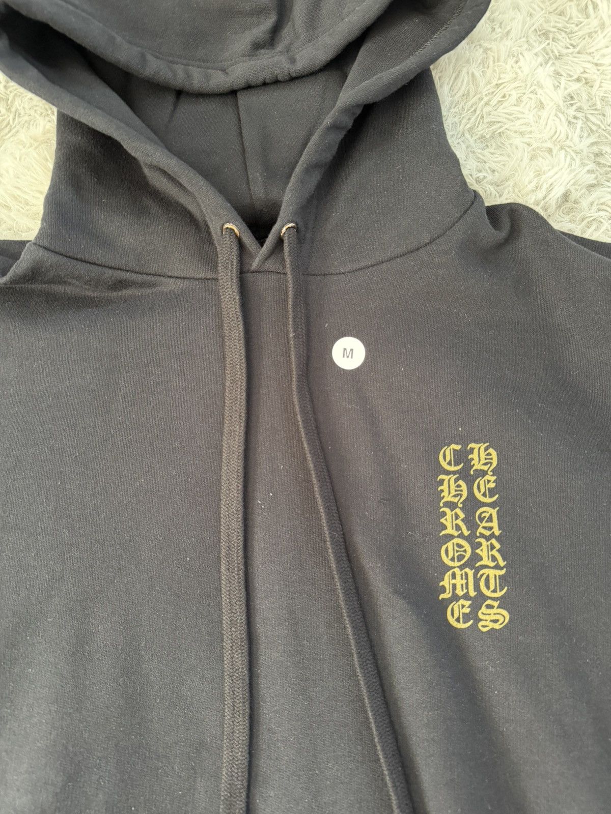 Chrome Hearts Chrome Hearts Vertical Logo Hoodie Size US M / EU 48-50 / 2 - 2 Thumbnail