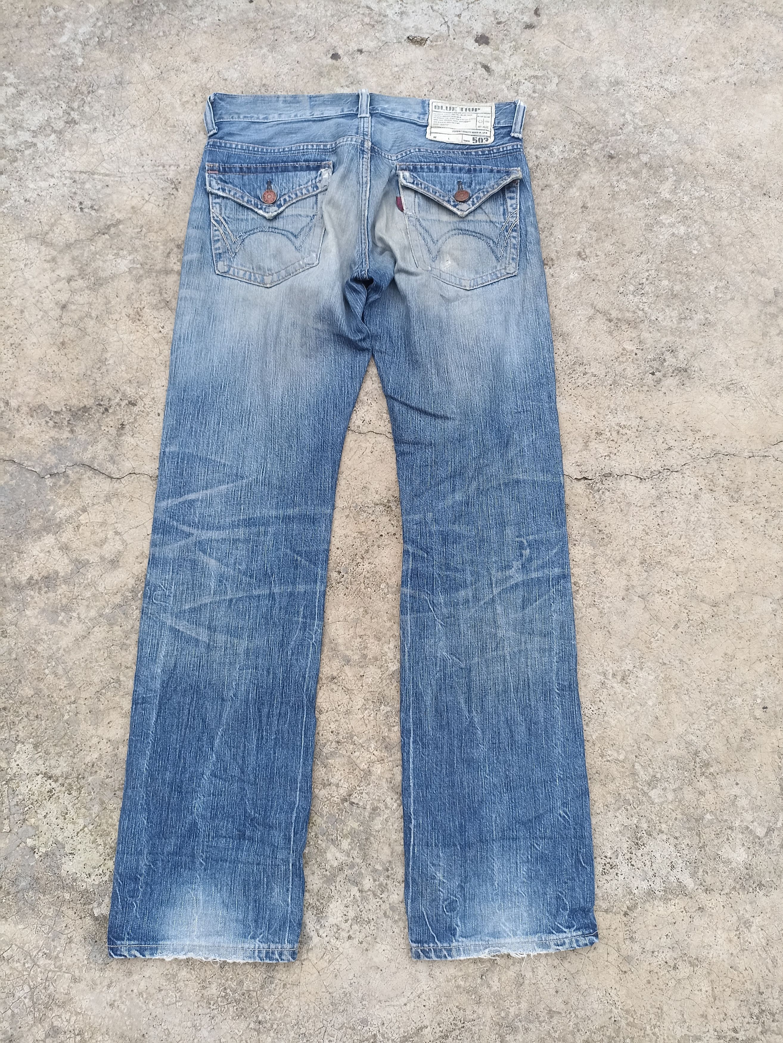 If Six Was Nine Vintage Edwin Blue Trip jeans LGB Size US 33 - 6 Thumbnail