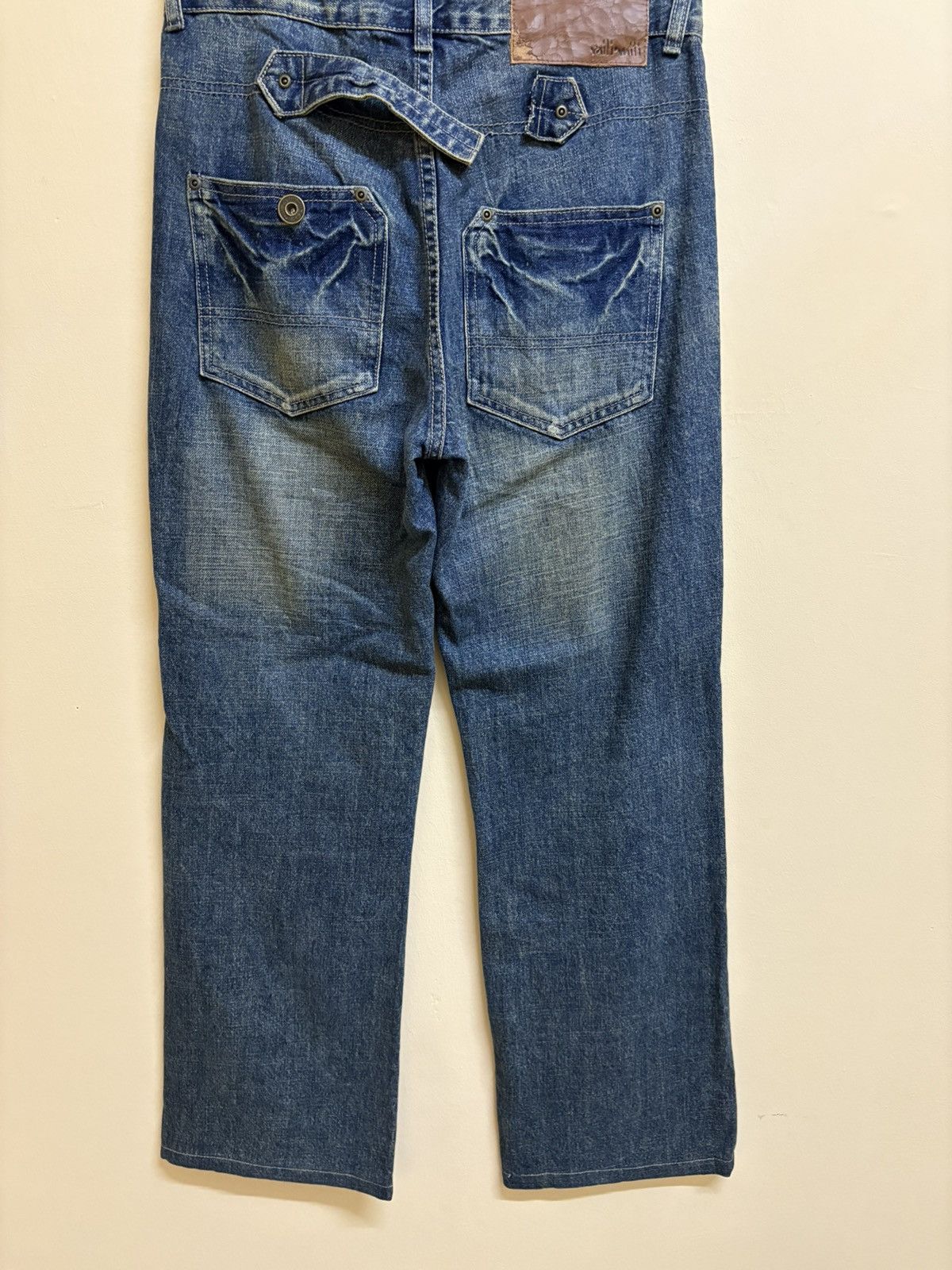 Designer Vintage Mili Mili Denim Jeans Japanese Fashion Designer Size US 31 - 5 Thumbnail