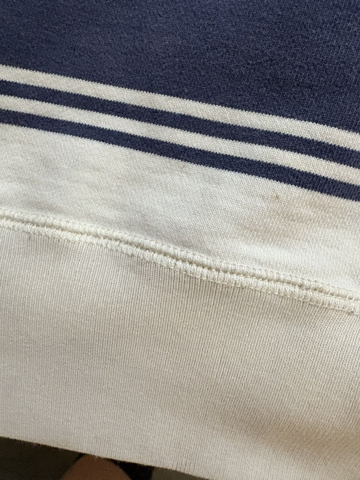 Supreme Supreme "Supreme New York" Striped Hoodie White Navy XL Size US XL / EU 56 / 4 - 8 Thumbnail