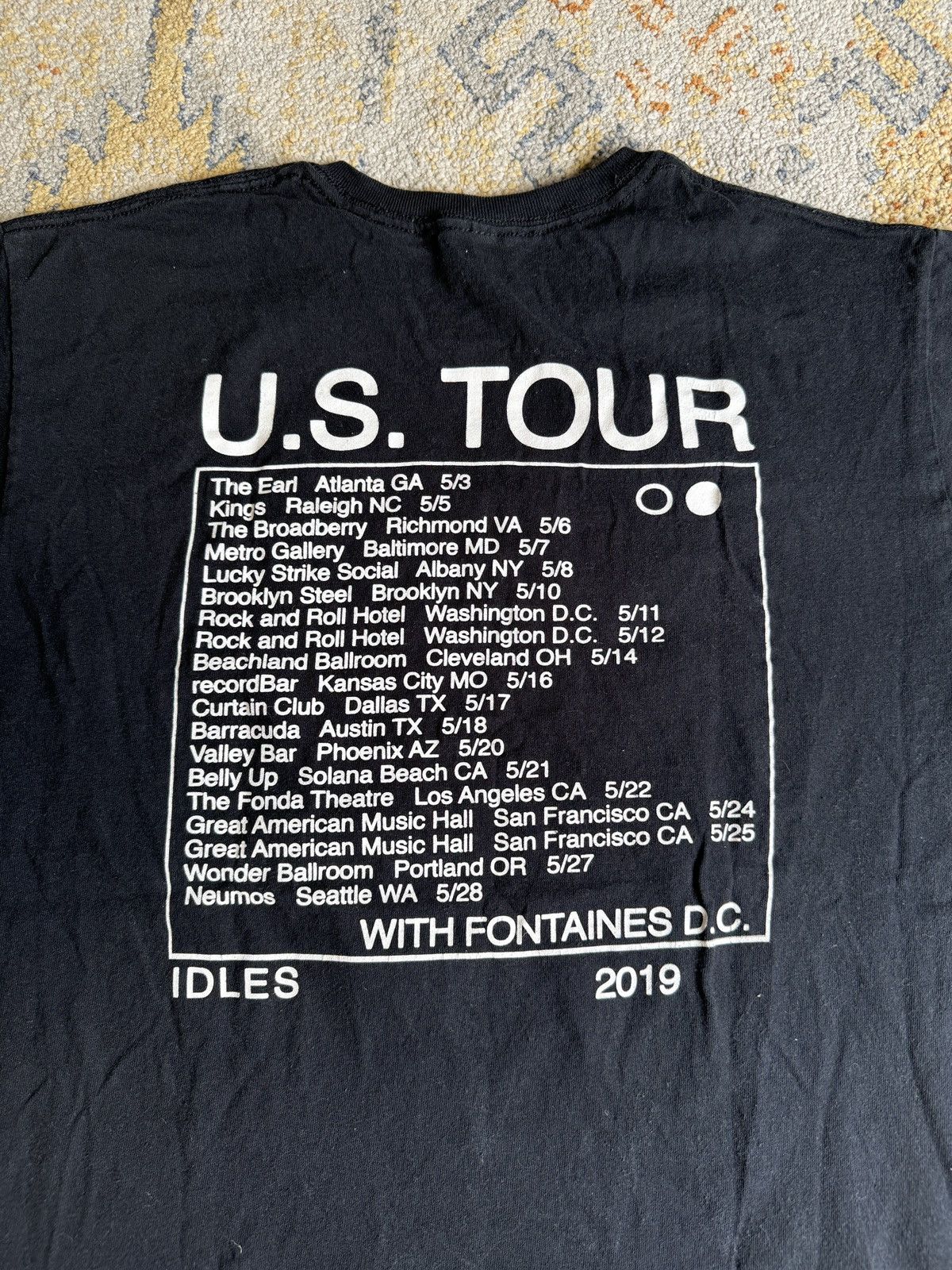 Band Tees Idles 2019 tour shirt Size US M / EU 48-50 / 2 - 3 Thumbnail