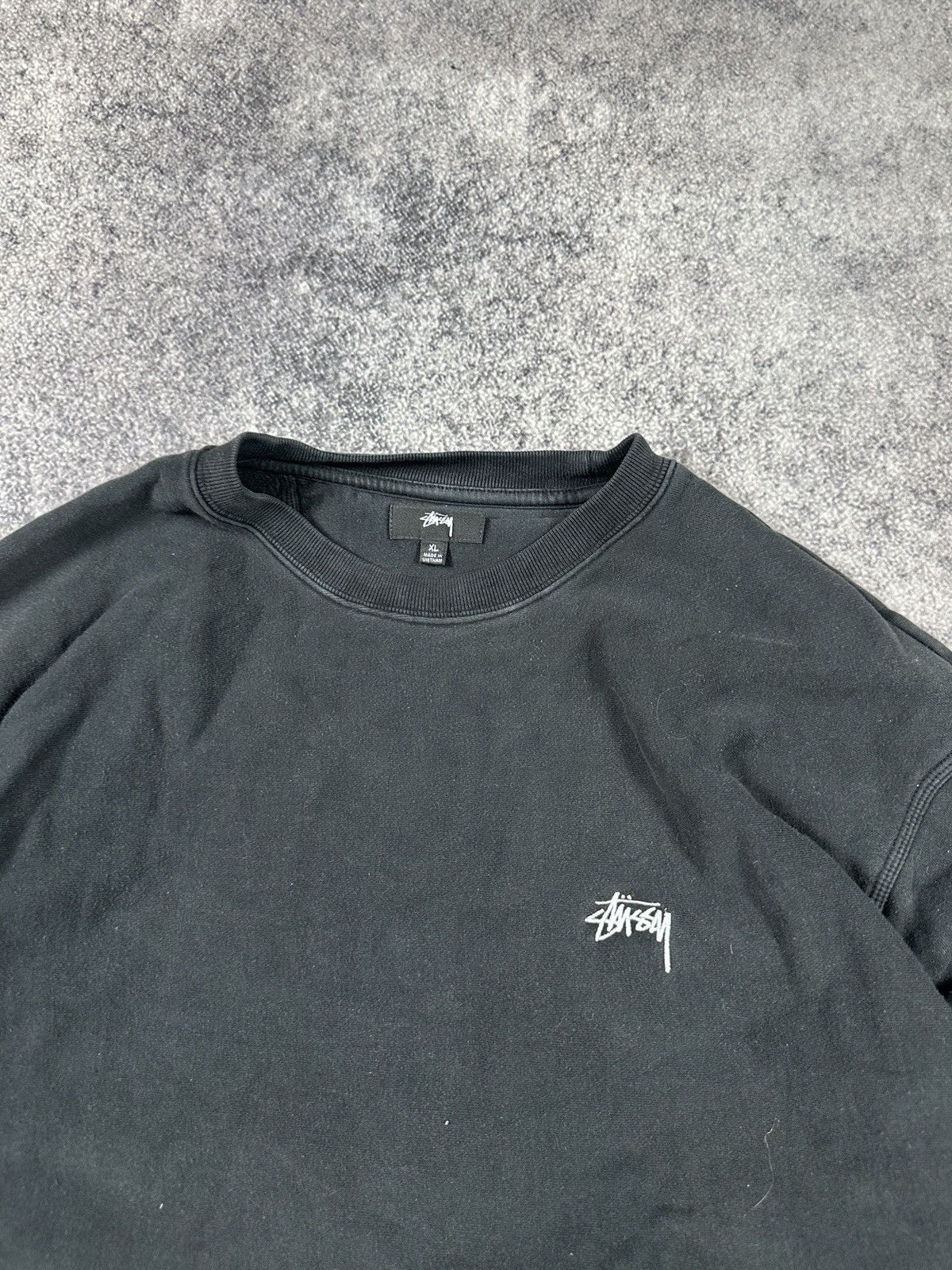 Stussy Vintage Stussy Sweatshirt Logo Streetwear Rare Casual XL Size US XL / EU 56 / 4 - 2 Thumbnail