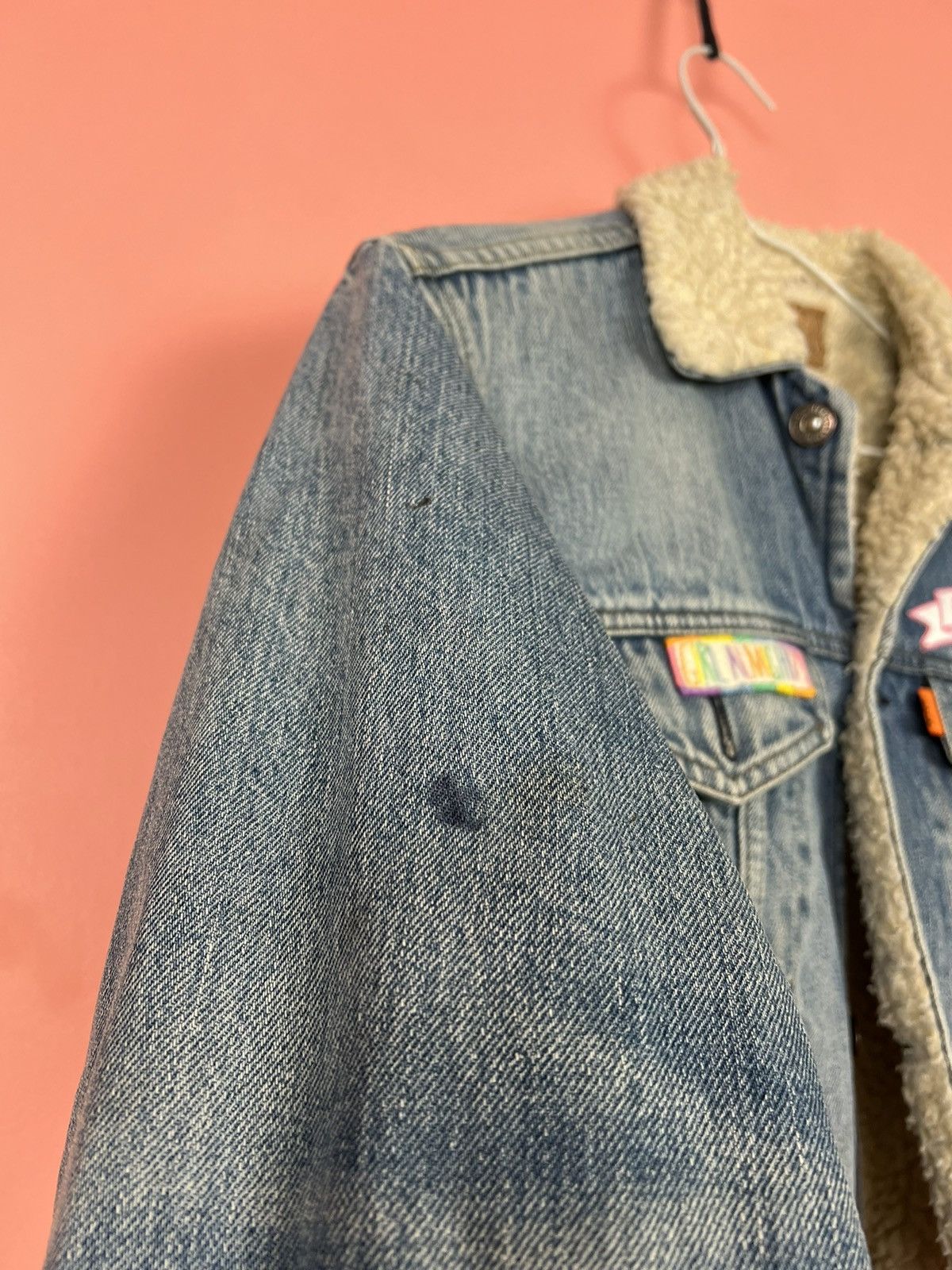 Levi's Levis custom sherpa winter jacket streetwear women’s Size S / US 4 / IT 40 - 10 Thumbnail