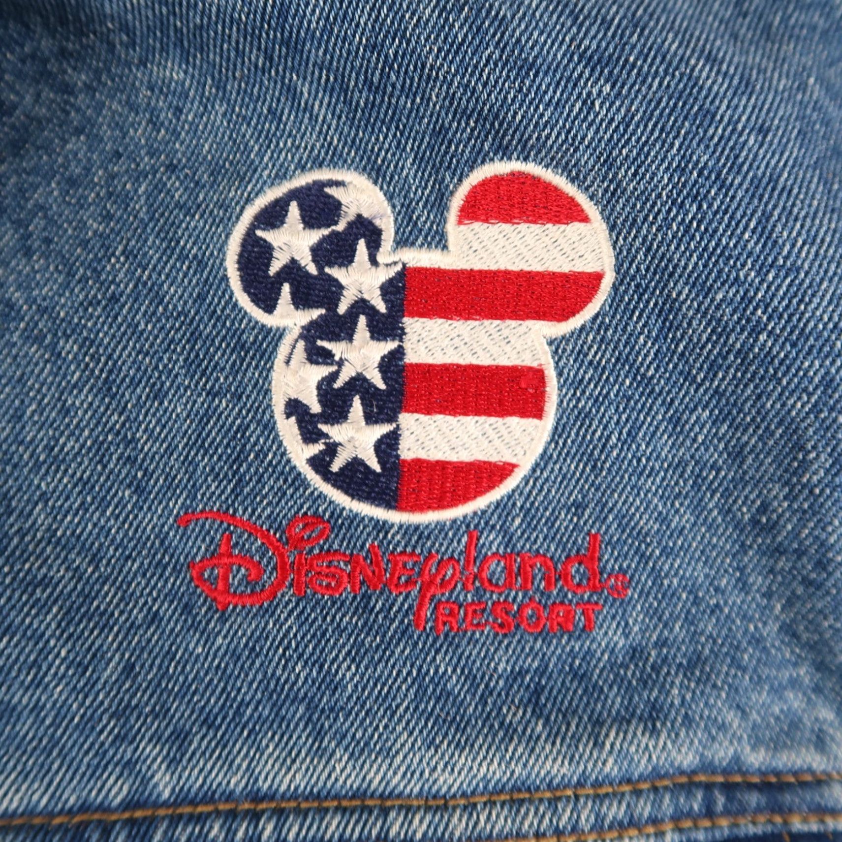 Disney VINTAGE Disney Mickey Mouse Denim Jacket 90s Bomber Jacket Size XL Blue Men Size US XL / EU 56 / 4 - 6 Thumbnail