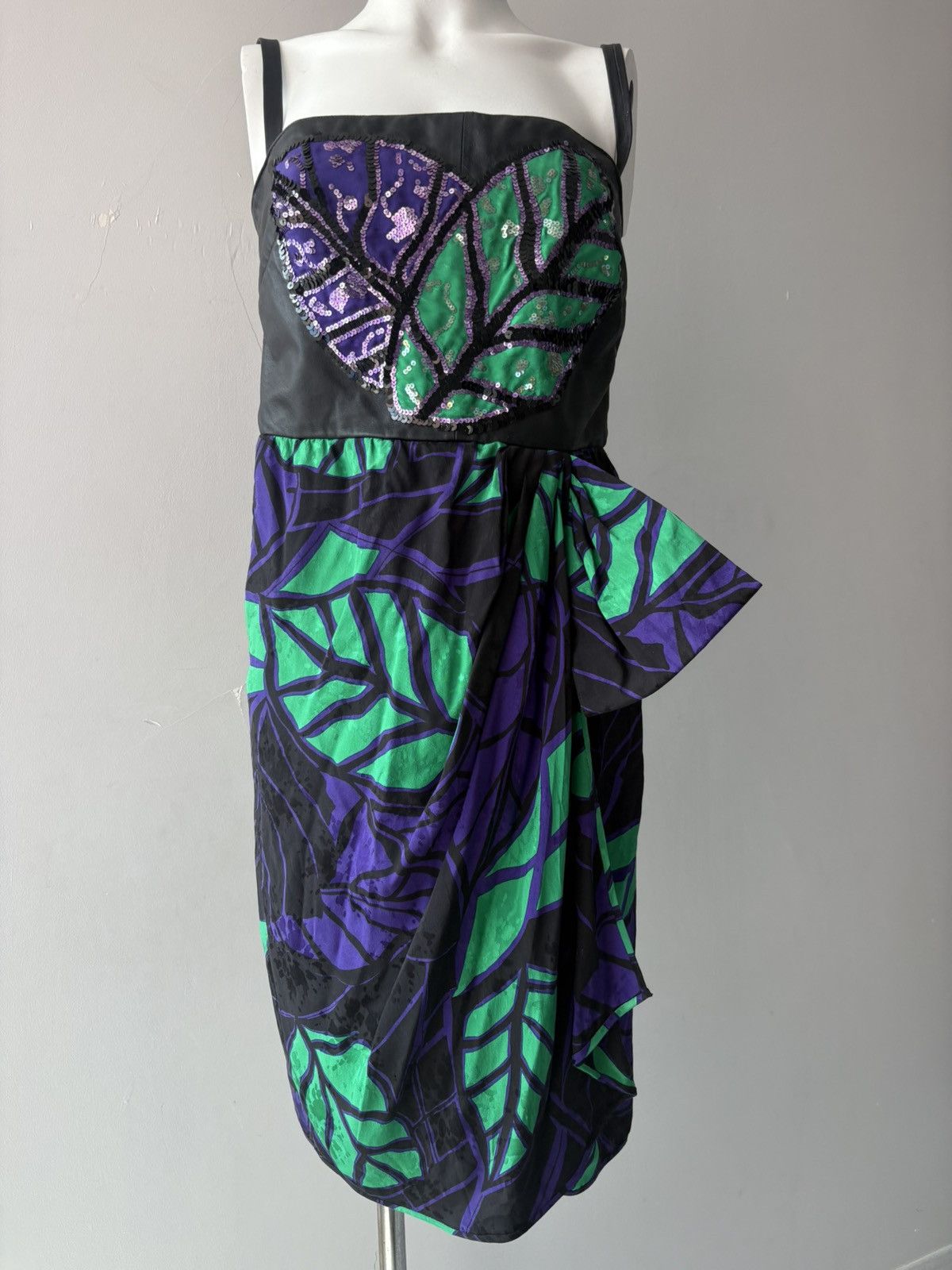 Vintage 90’s vakko dress Size XL / US 12-14 / IT 48-50 - 7 Thumbnail