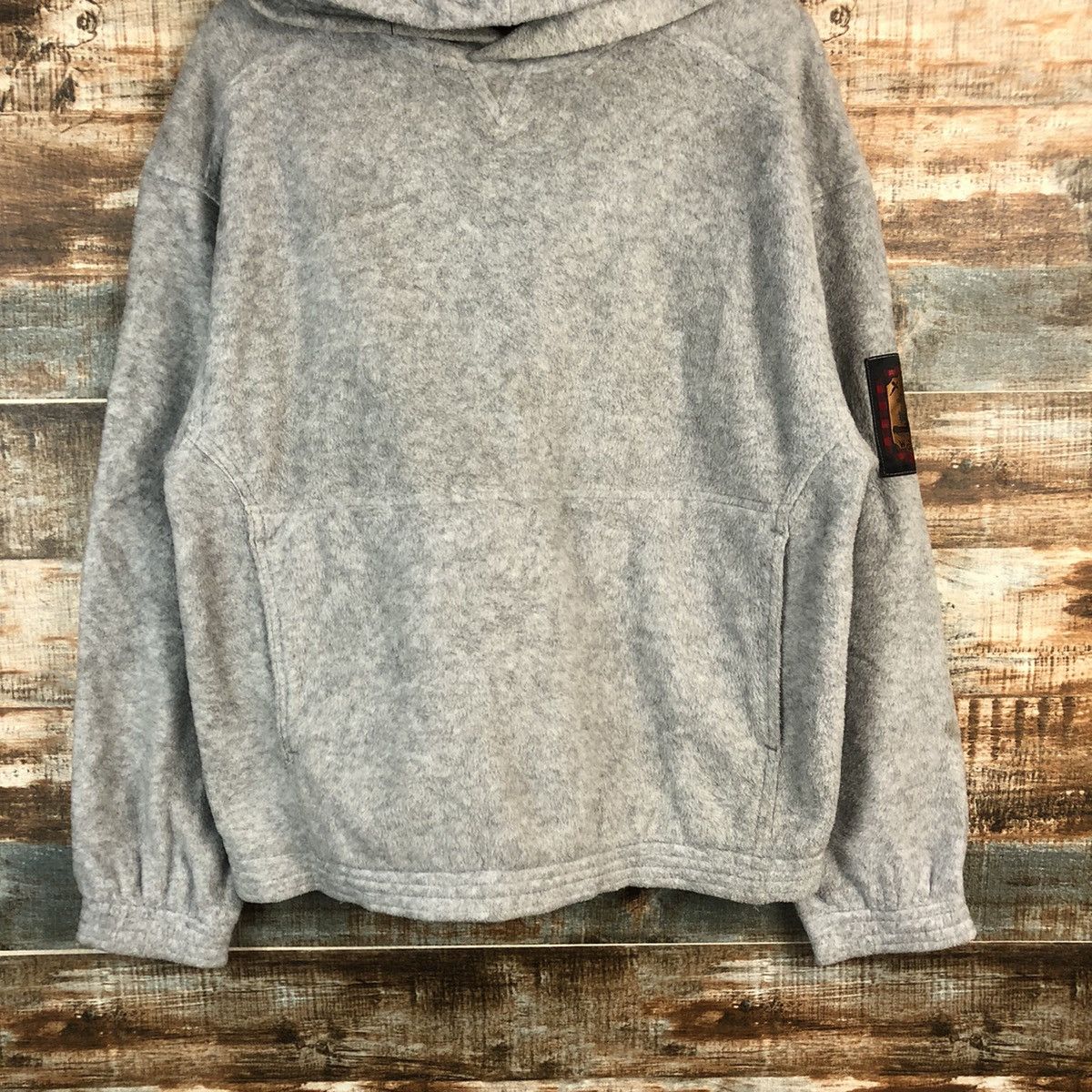 Woolrich Woolen Mills Wool Rich Grey Hoodie #A2314 Size US S / EU 44-46 / 1 - 3 Thumbnail