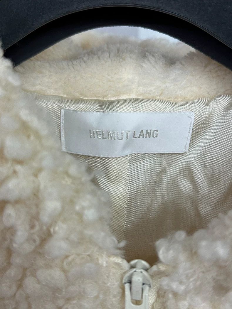 Other HELMUT LANG White lamb fur coat Size XS / US 0-2 / IT 36-38 - 2 Thumbnail