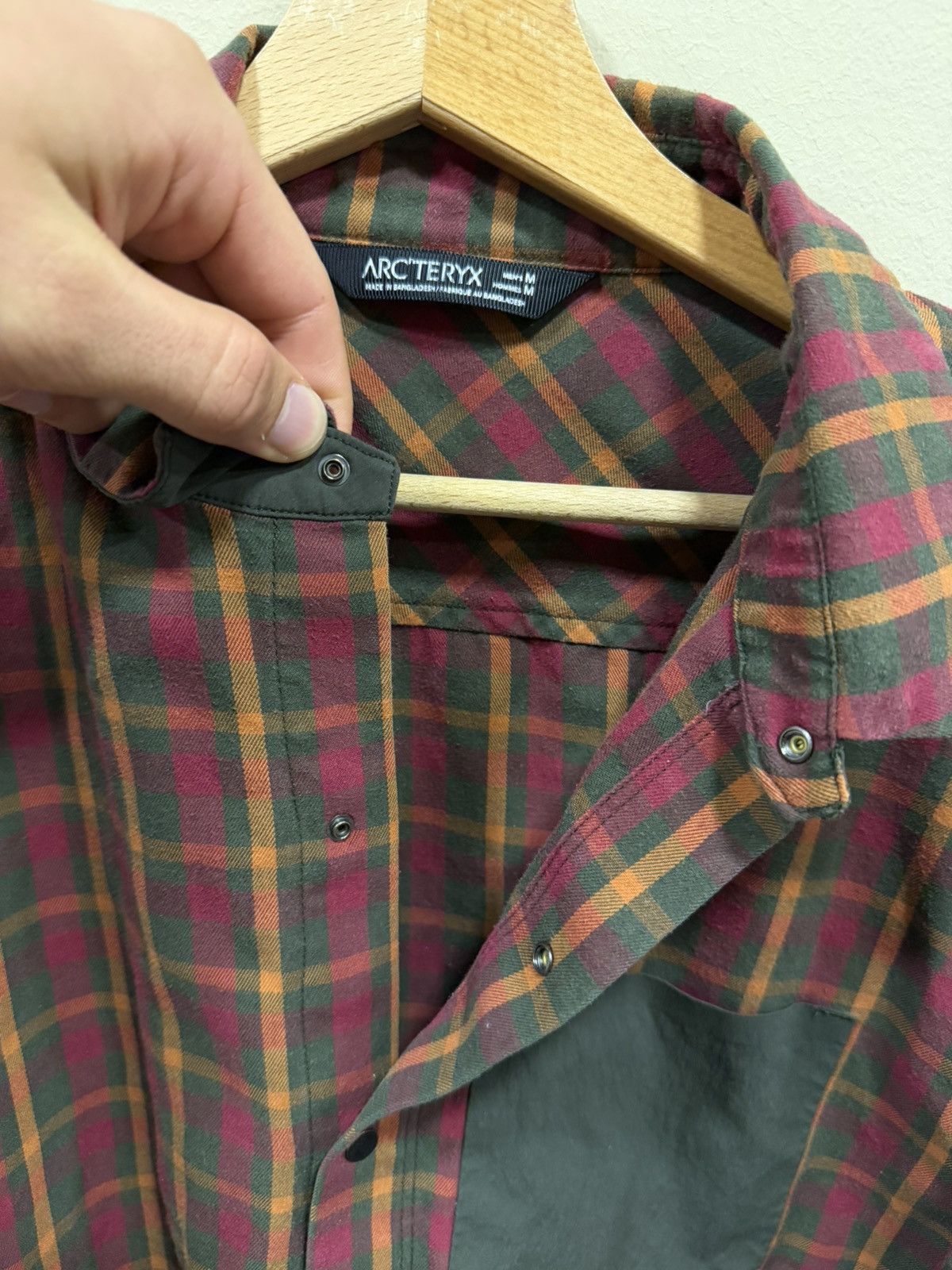 Arc'teryx Arc’teryx Flannel back Collar Logo Shirt Size US M / EU 48-50 / 2 - 11 Thumbnail