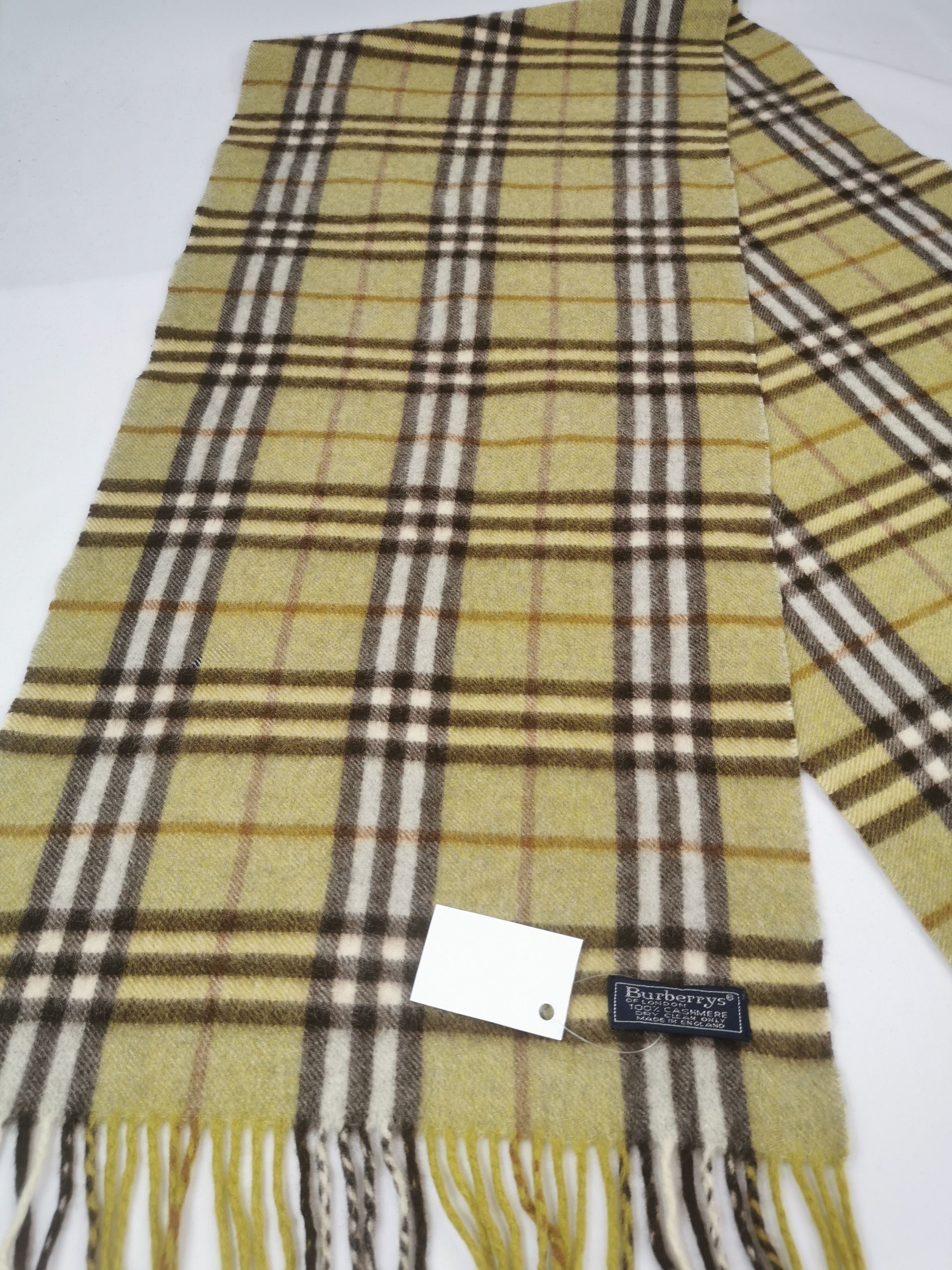 Burberry Burberry scarf muffler nova check cashmere Size ONE SIZE - 3 Thumbnail