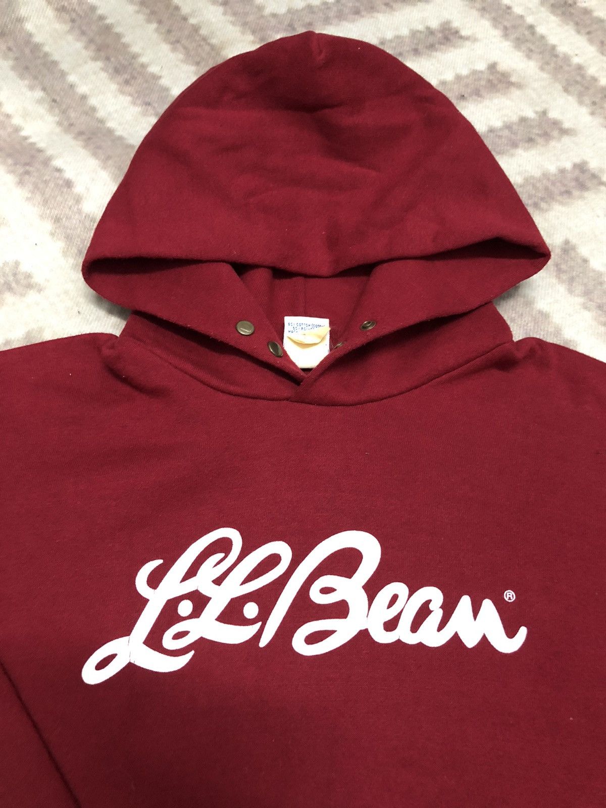 L.L. Bean × Russell Athletic Vintage LL Bean Hoodie Sweatshirt Biglogo Size US M / EU 48-50 / 2 - 3 Thumbnail