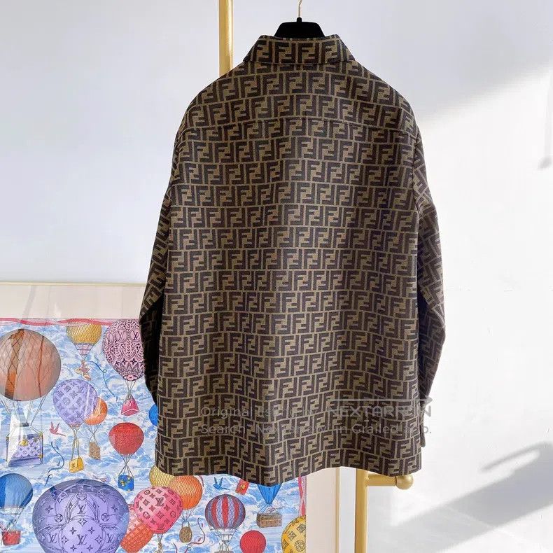Fendi Fendi Monogrammed Logo Jacket Size US S / EU 44-46 / 1 - 2 Thumbnail