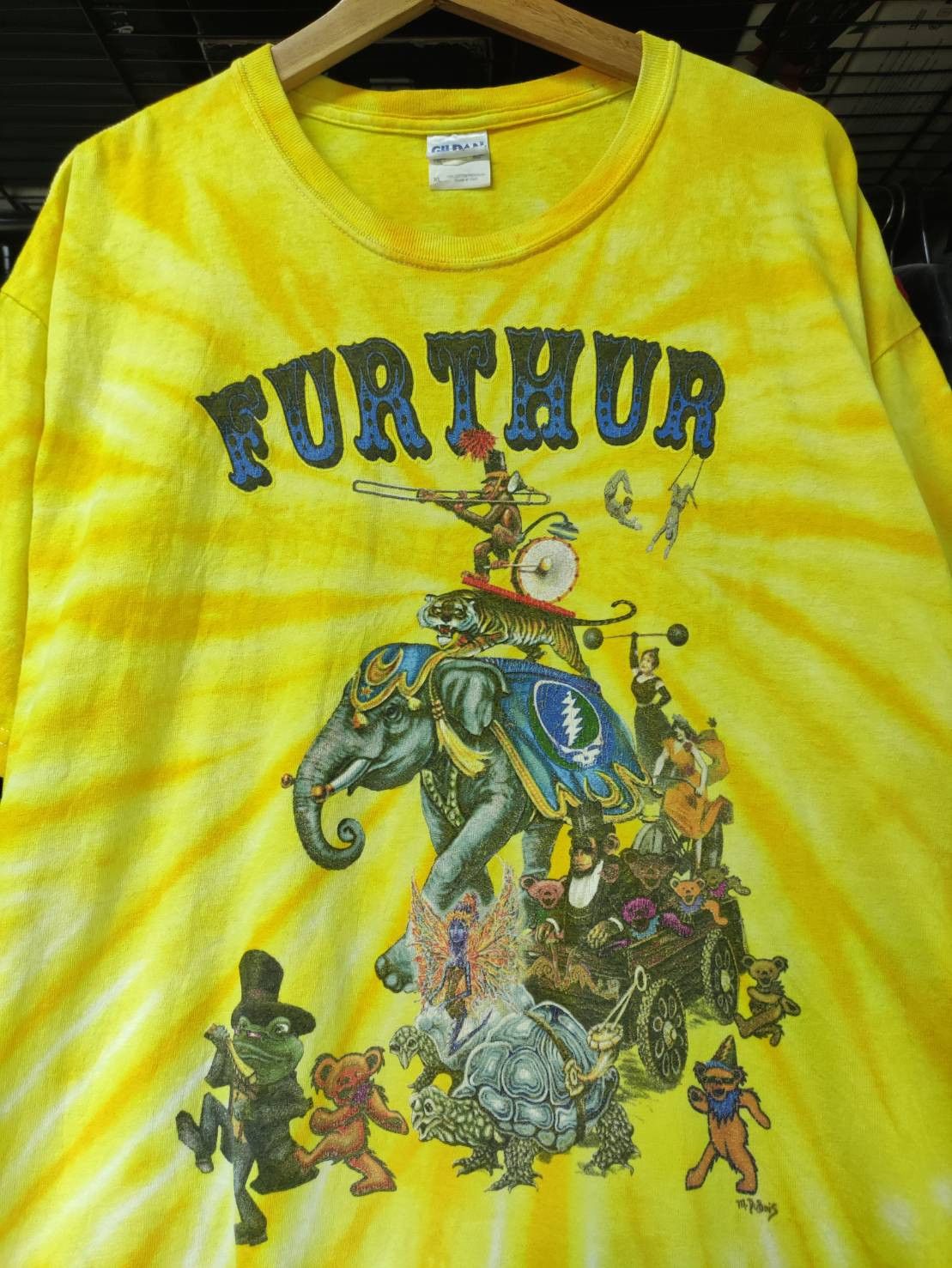 Band Tees Grateful Dead Furthur New Years Eve 2010 T-Shirt Size US XL / EU 56 / 4 - 1 Thumbnail