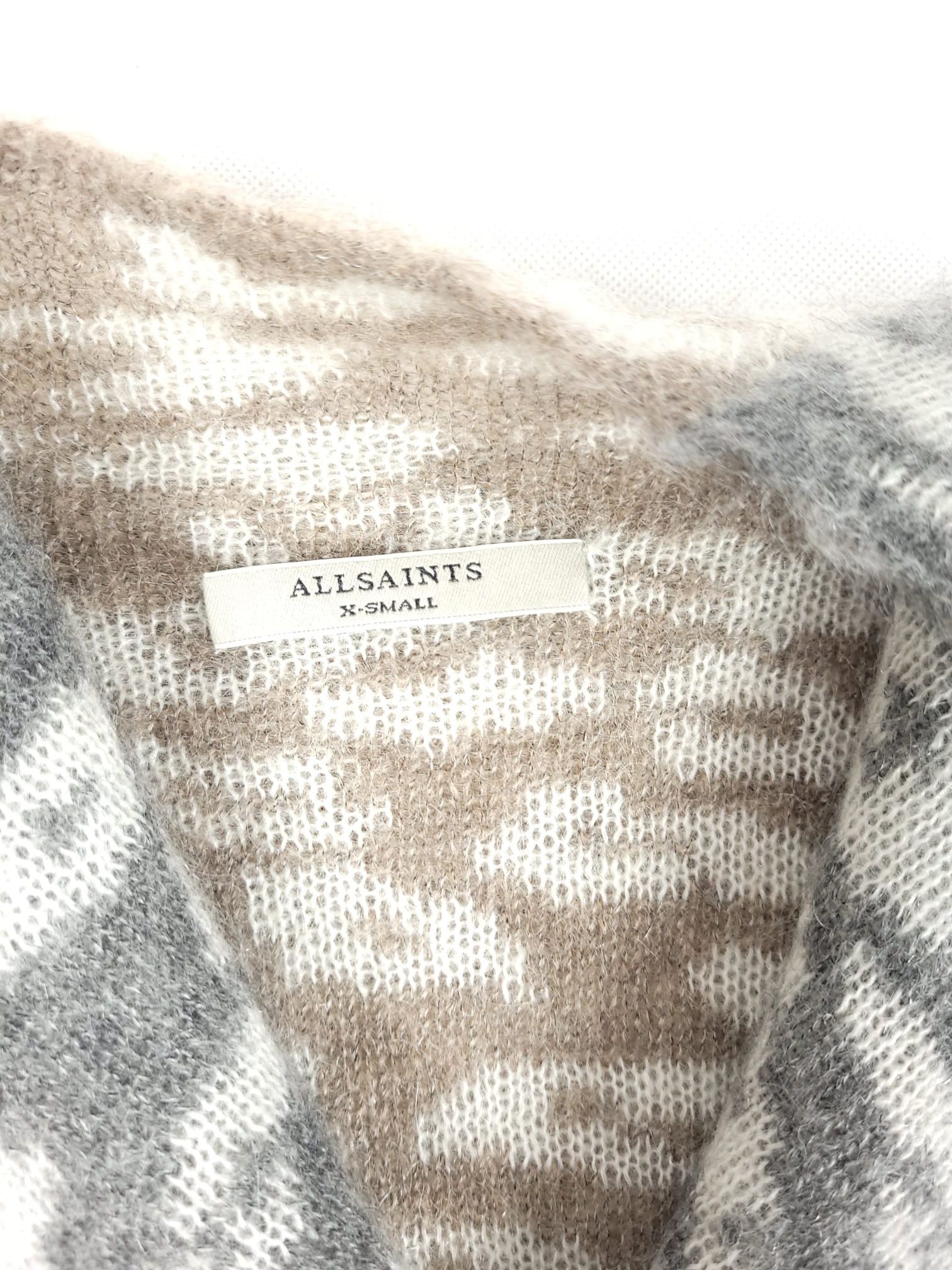 Allsaints All Saints Ari Leopard Cardigan Size XS / US 0-2 / IT 36-38 - 2 Thumbnail