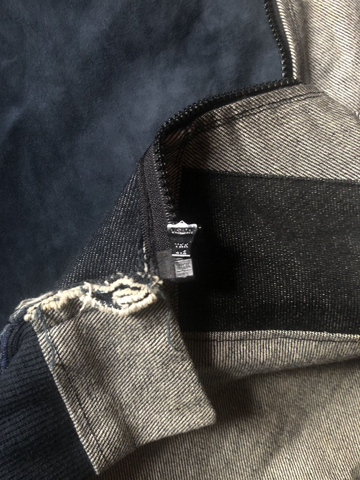 Japanese Brand Custom Asymmetrical Reworked Multi-Paneled Denim KOZABURO Size US M / EU 48-50 / 2 - 10 Thumbnail