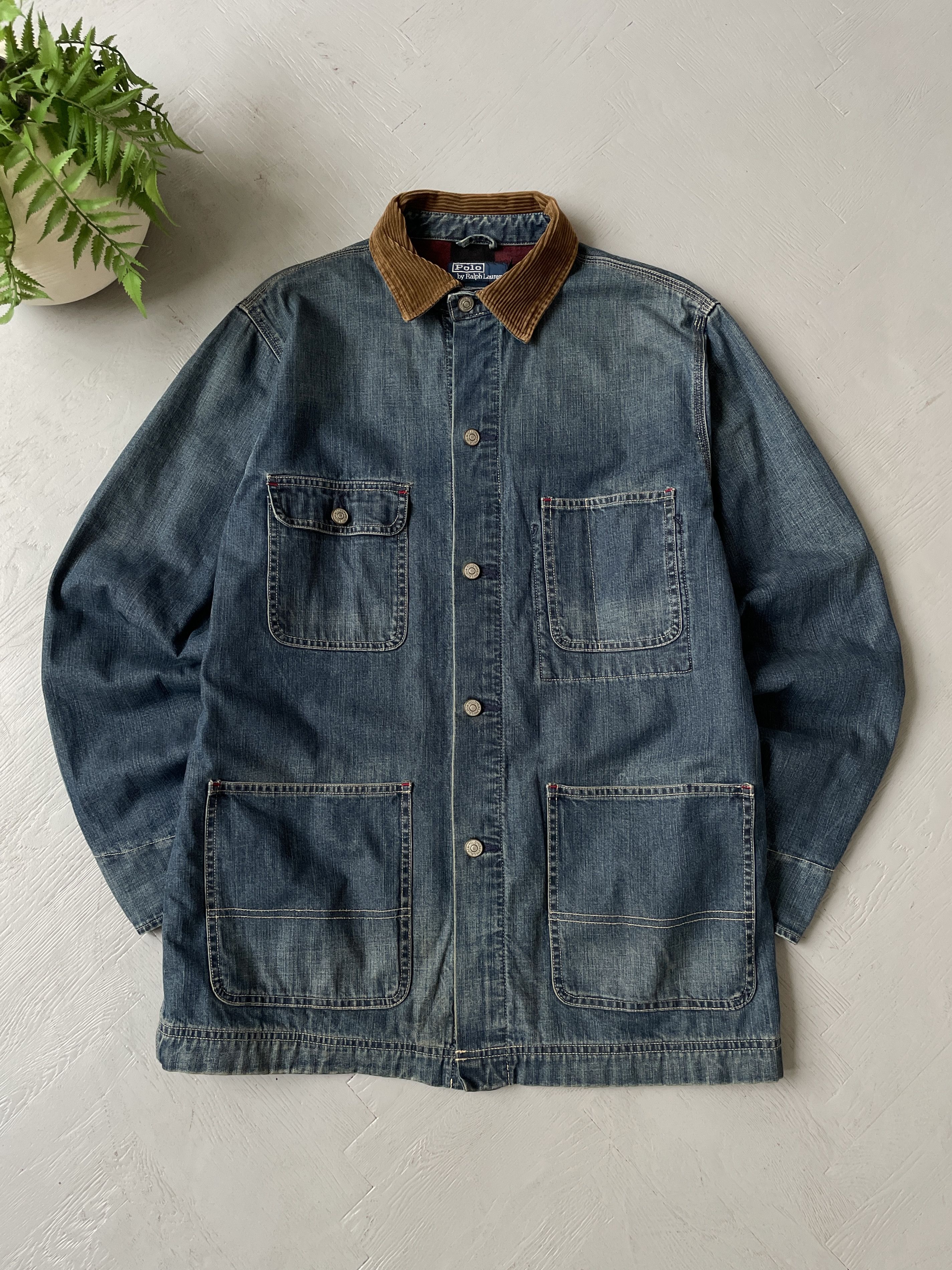 Polo Ralph Lauren Vintage Polo Ralph Lauren Blankrt Lined Chore Coat Jacket Size US M / EU 48-50 / 2 - 1 Thumbnail