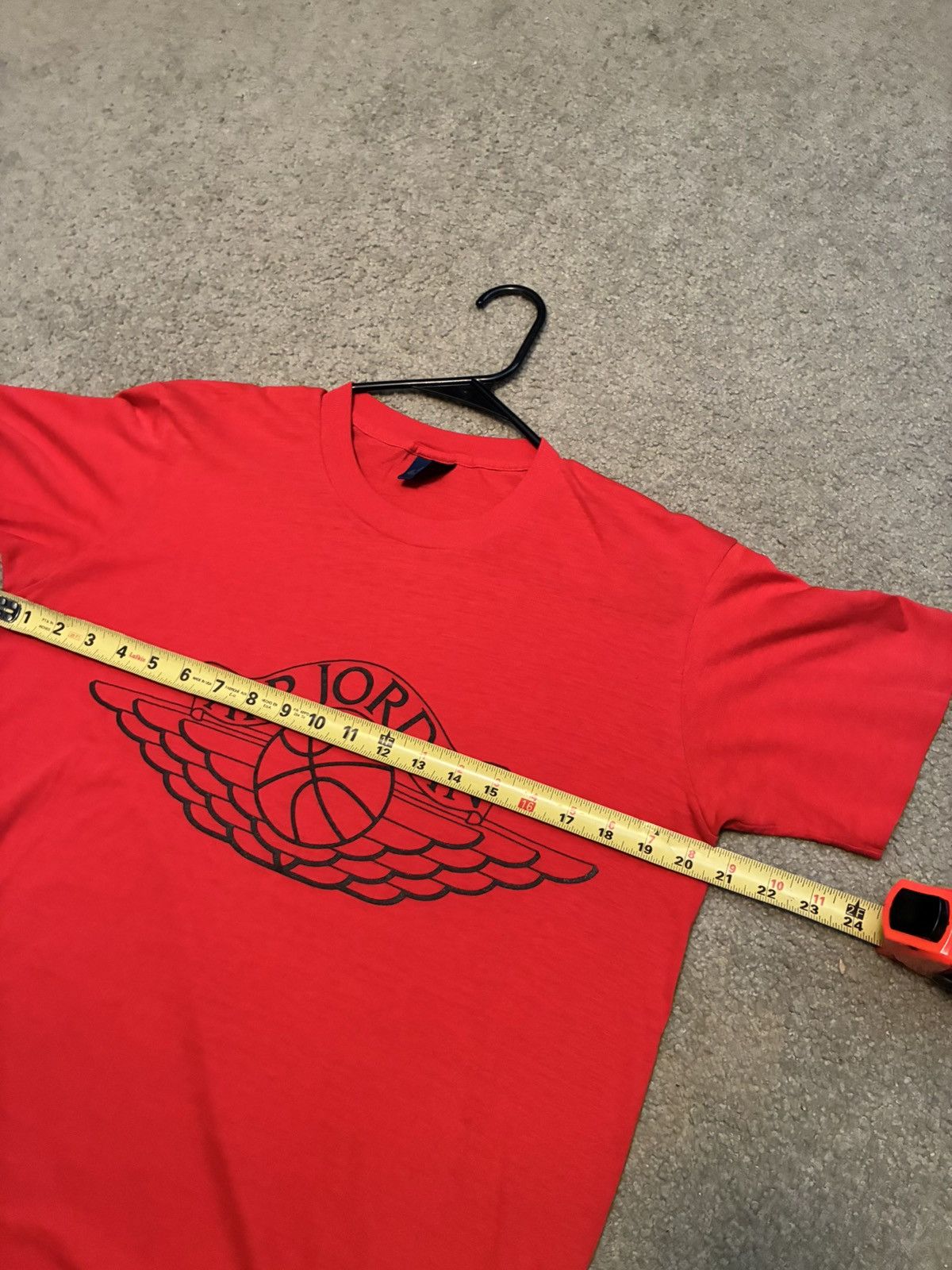 Nike Vintage 1985 Air Jordan Wings Nike tee Size US L / EU 52-54 / 3 - 6 Thumbnail