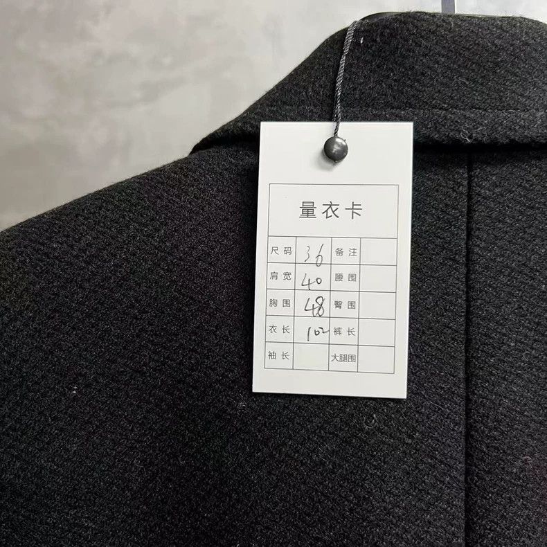 Saint Laurent Paris Saint laurent paris Black Solid Court Lapel Double Breasted Size XS / US 0-2 / IT 36-38 - 4 Thumbnail