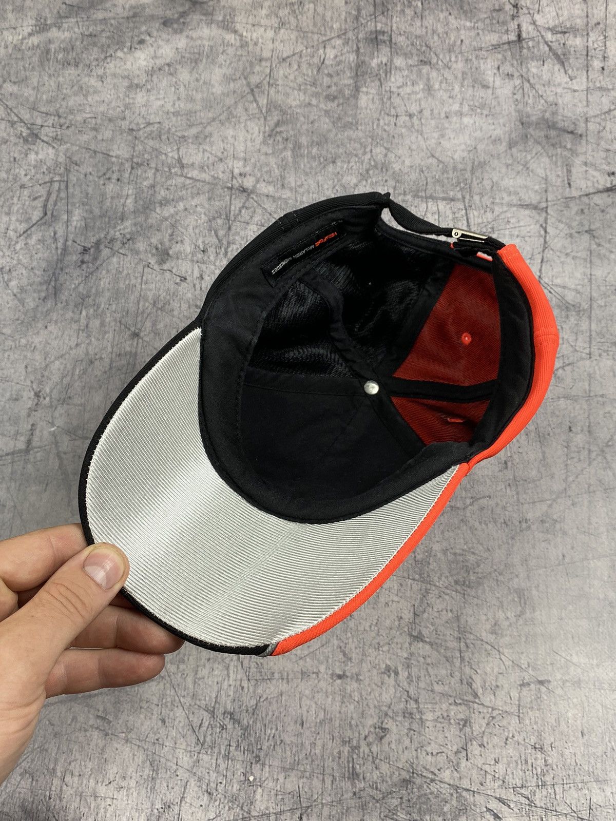 Malcolm McLaren Vodafone McLaren Mercedes Hamilton Jenson Racing Cap Size ONE SIZE - 11 Thumbnail