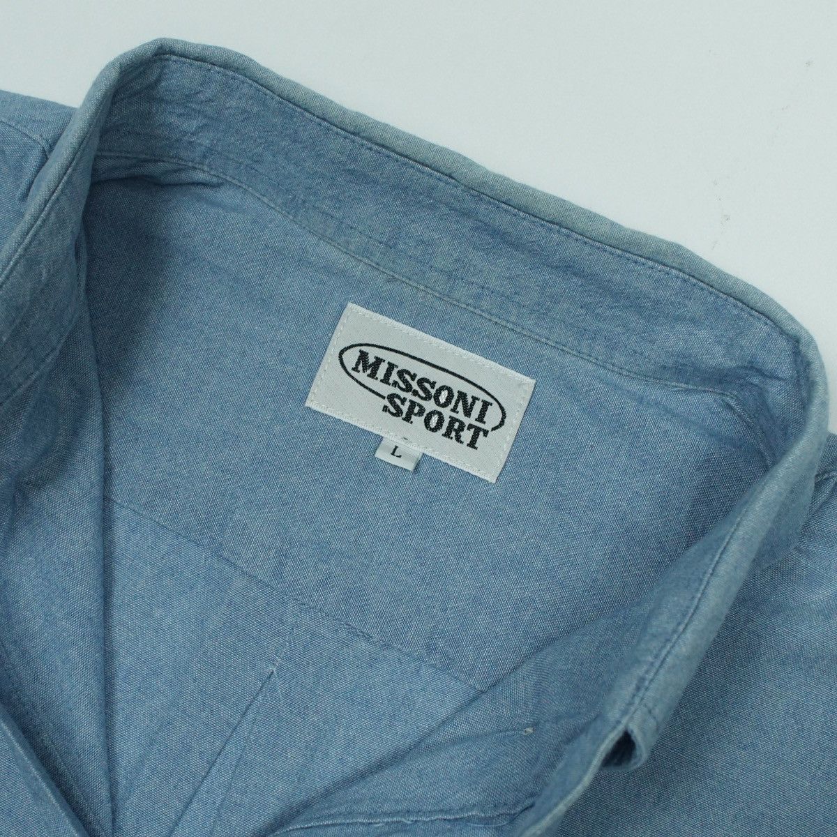Missoni *NoTariff Missoni Chambray Pocket Shirt Size US L / EU 52-54 / 3 - 2 Thumbnail