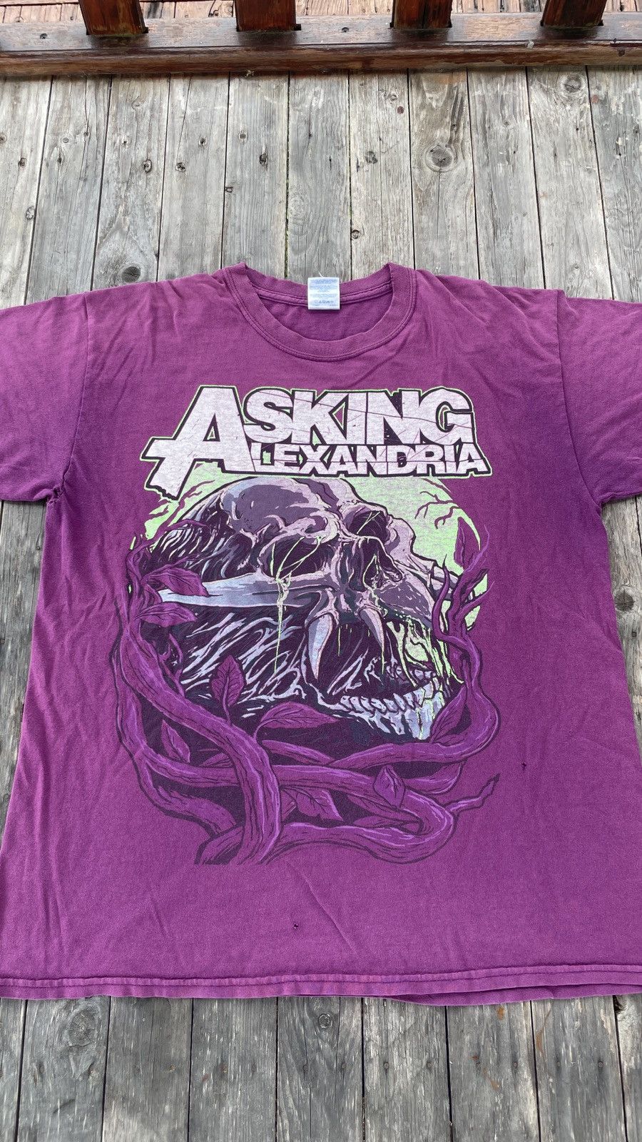 Band Tees Vintage 00’ Band Asking Alexandria Size US L / EU 52-54 / 3 - 2 Thumbnail