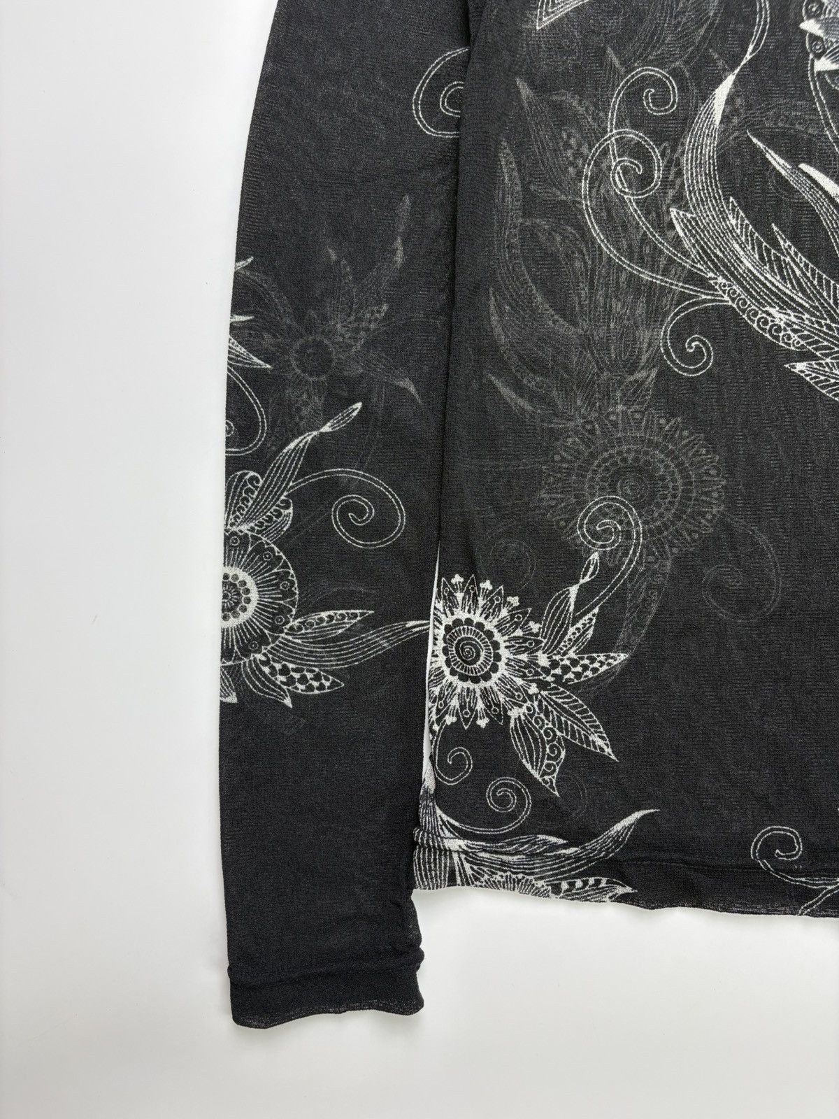 Vivienne Tam Archive Vivienne Tam Kachofugetsu Mesh Longsleeve Size XS / US 0-2 / IT 36-38 - 4 Thumbnail