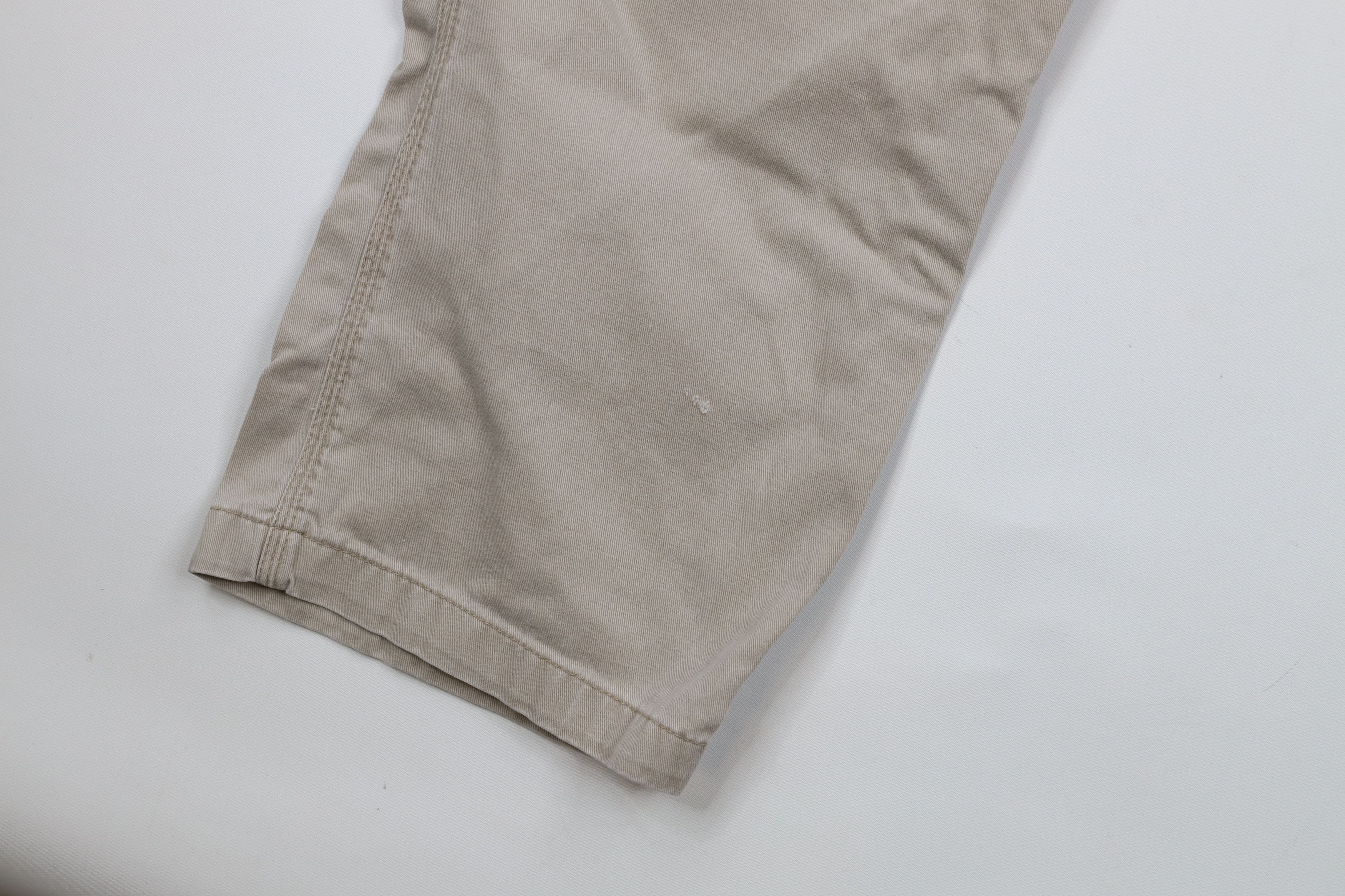 Carhartt Vintage Carhartt Spell Out Wide Leg Chino Pants Beige Size US 38 / EU 54 - 5 Thumbnail